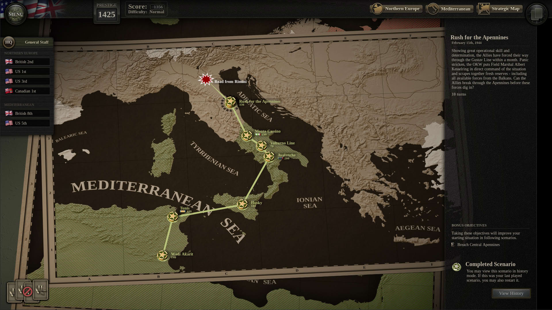 Screenshot for Unity of Command II