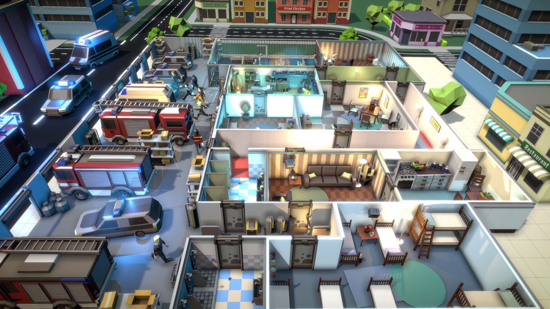 Screenshot for Rescue HQ: The Tycoon