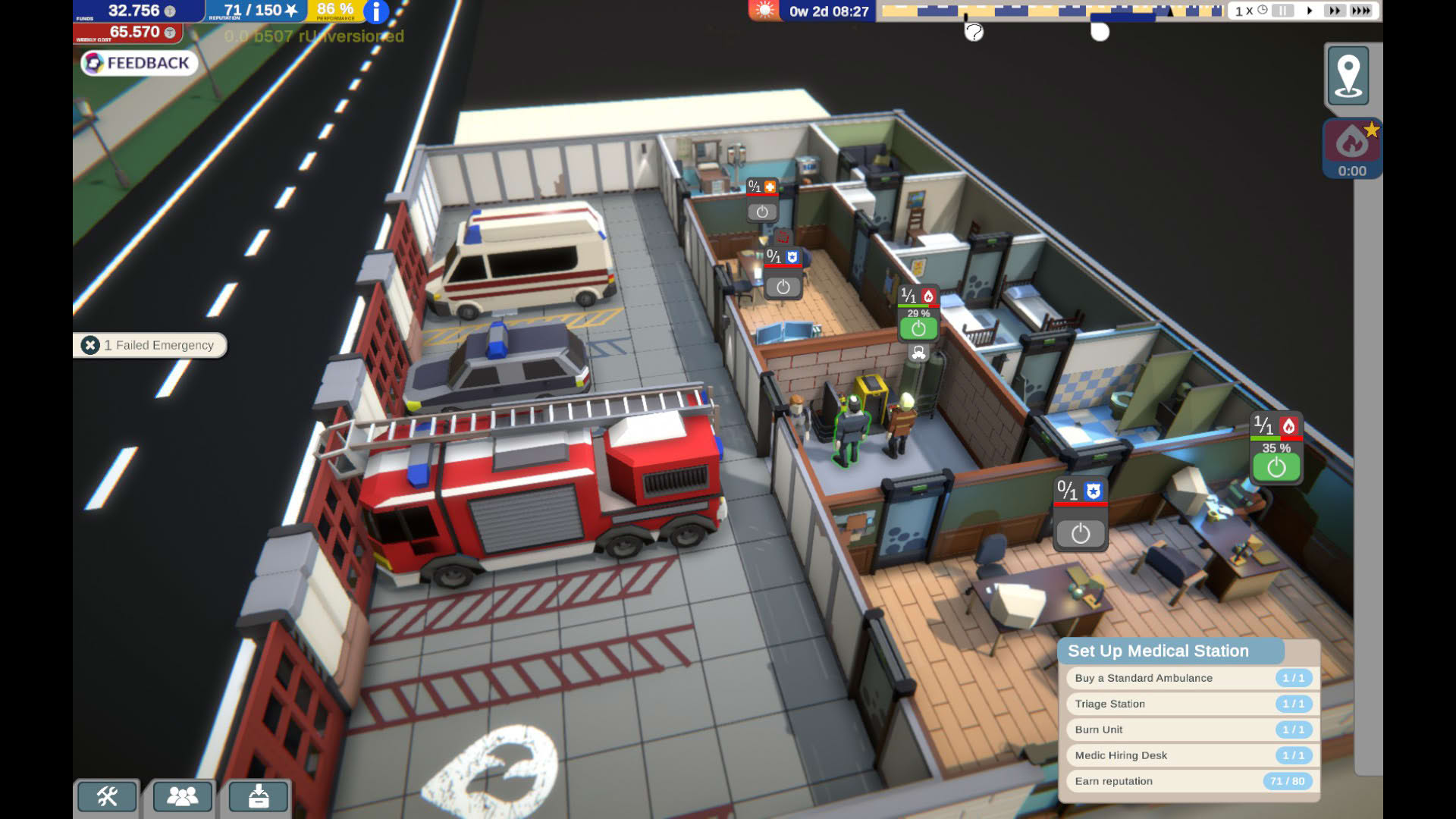 Screenshot for Rescue HQ: The Tycoon
