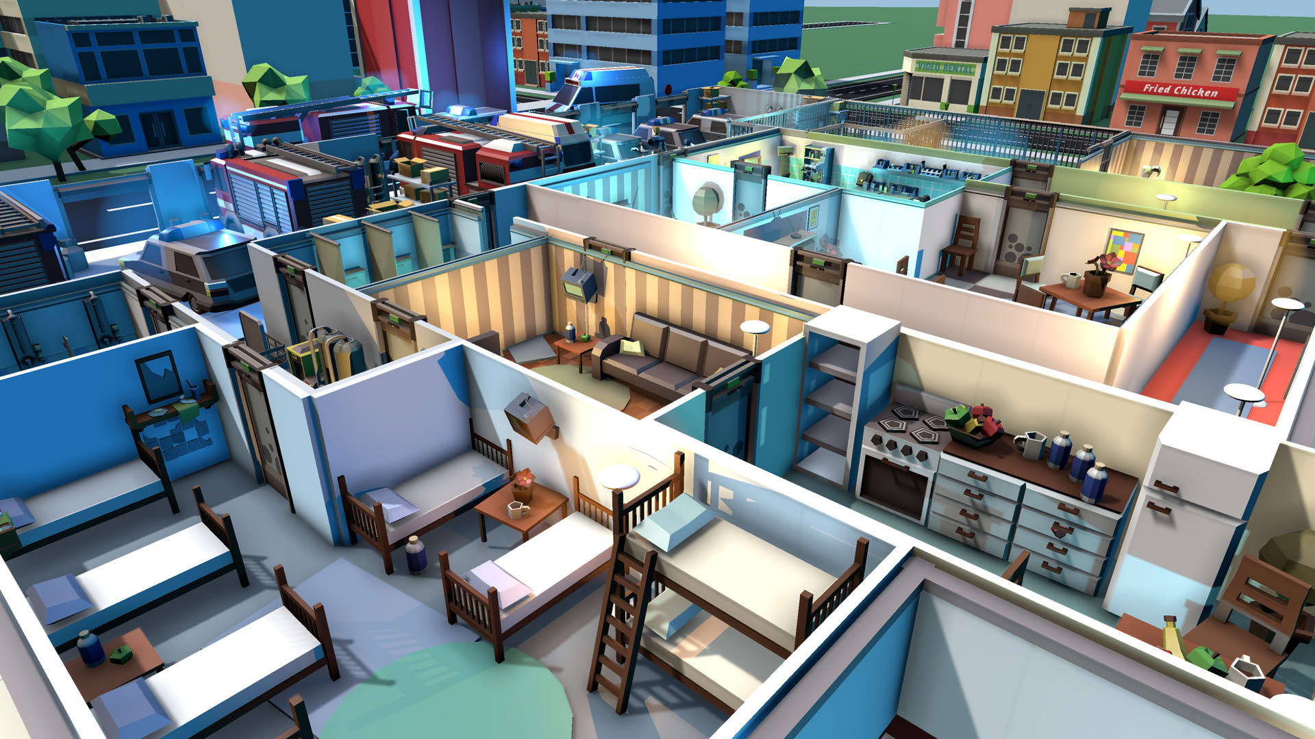 Screenshot for Rescue HQ: The Tycoon