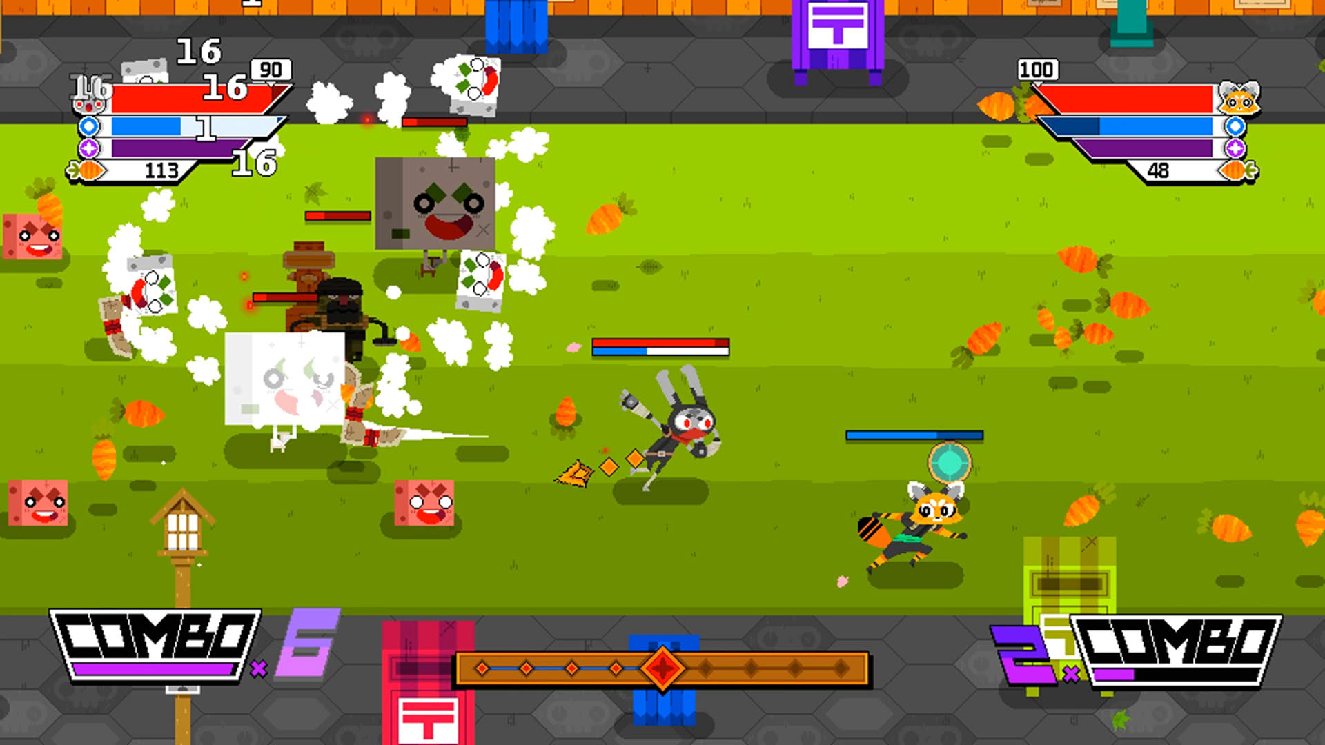 Screenshot for Ninjin: Clash of Carrots