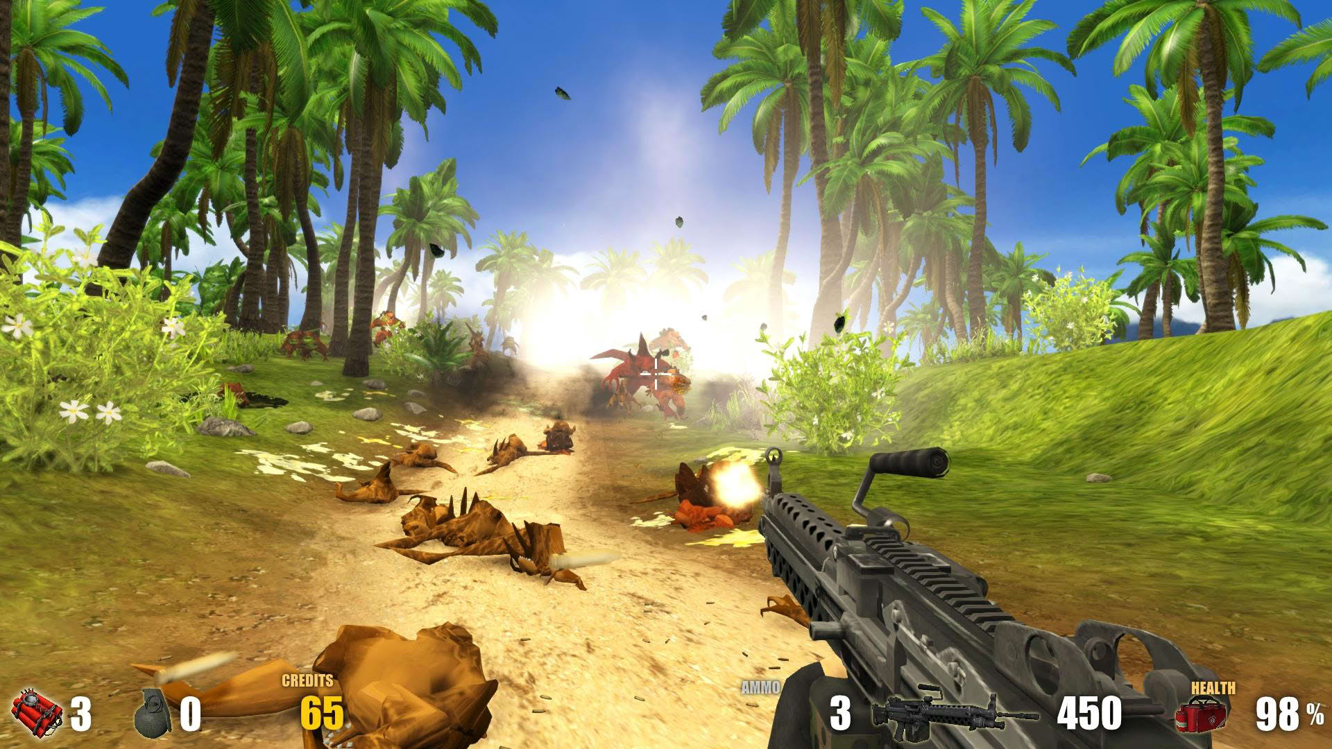 Screenshot for Action Alien: Tropical Mayhem