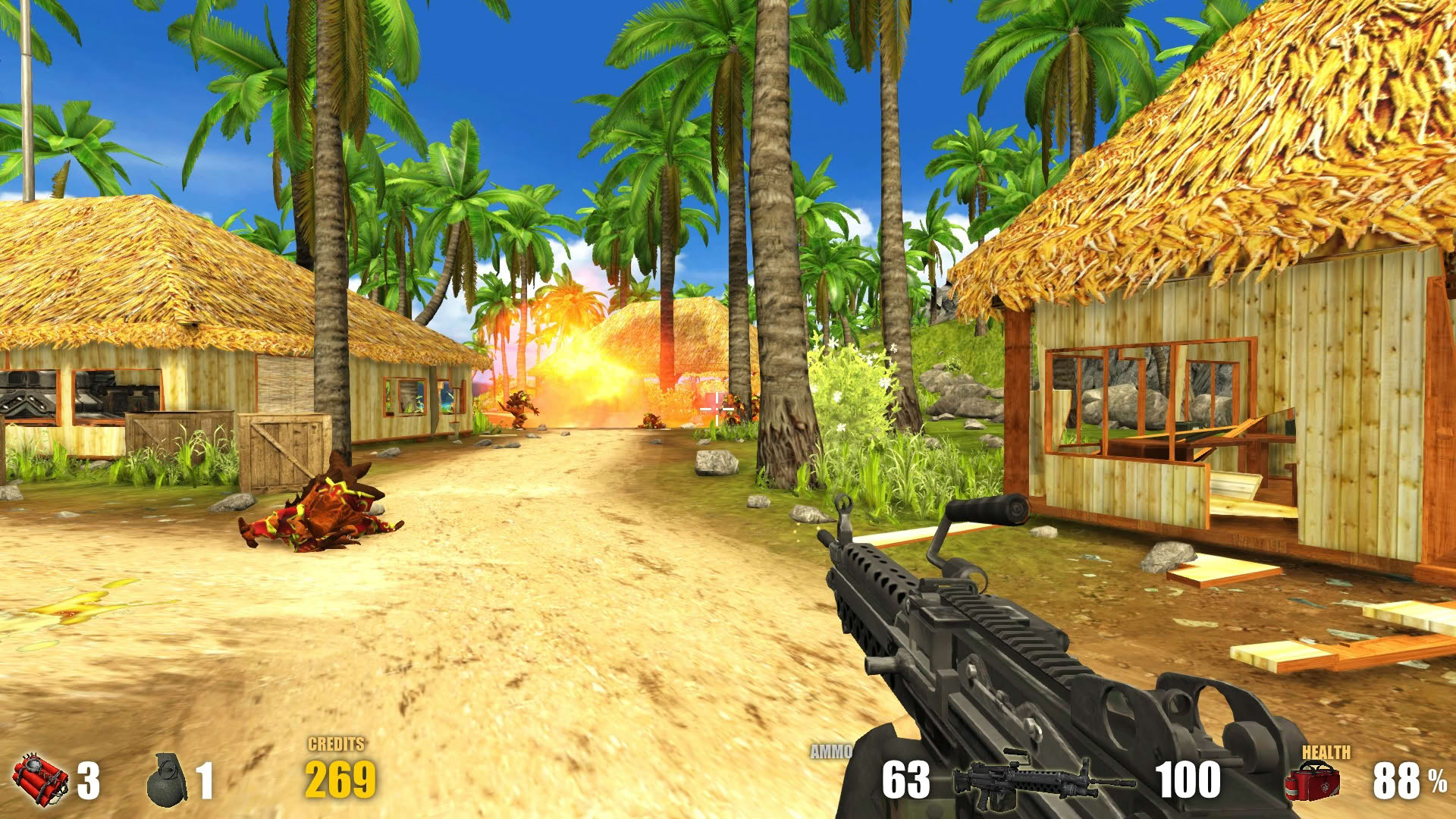 Screenshot for Action Alien: Tropical Mayhem