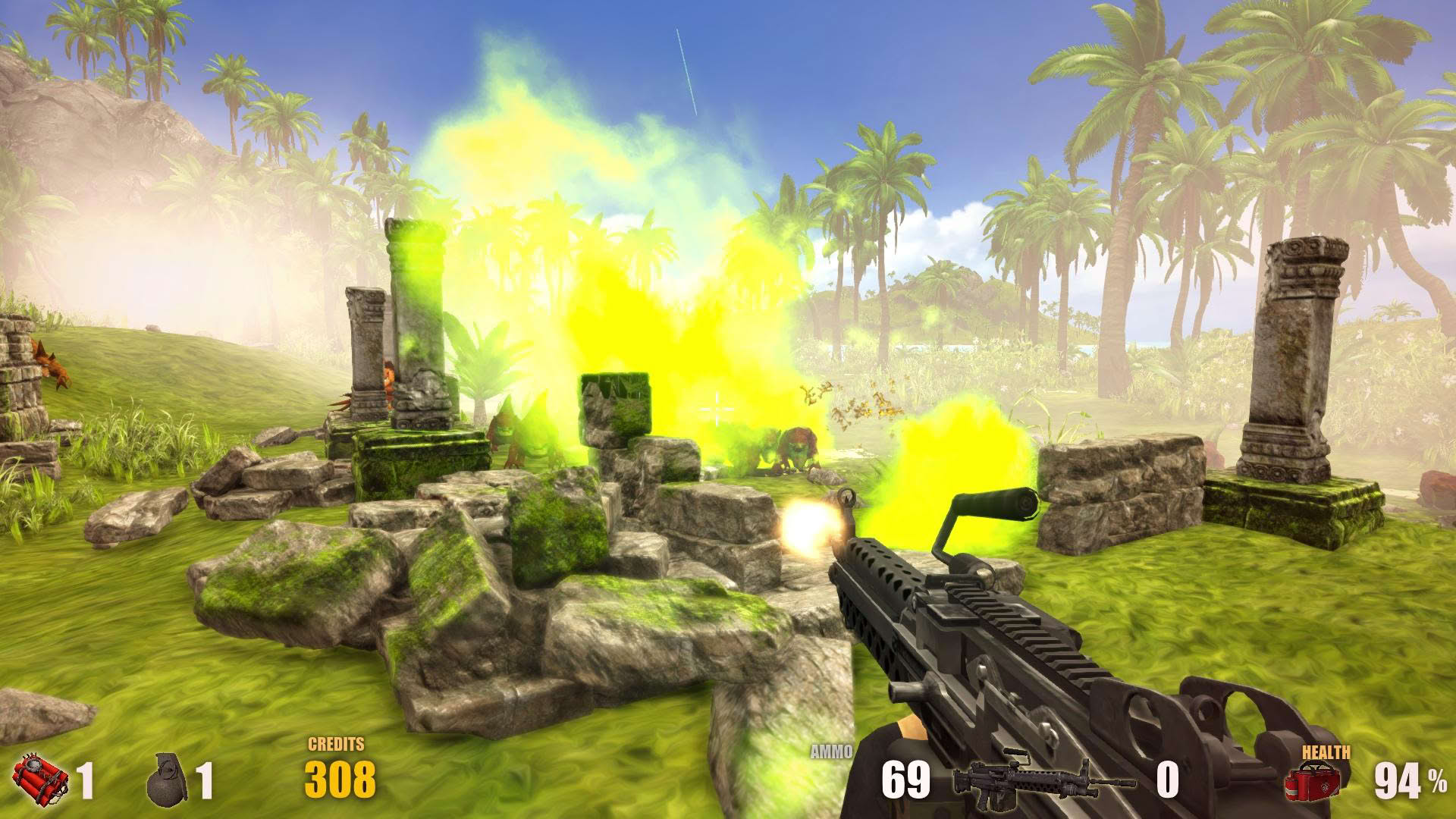 Screenshot for Action Alien: Tropical Mayhem