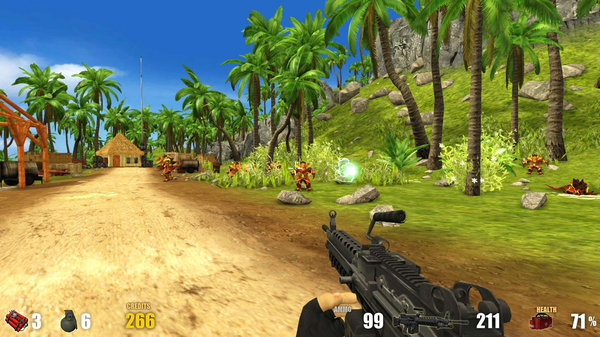 Screenshot for Action Alien: Tropical Mayhem