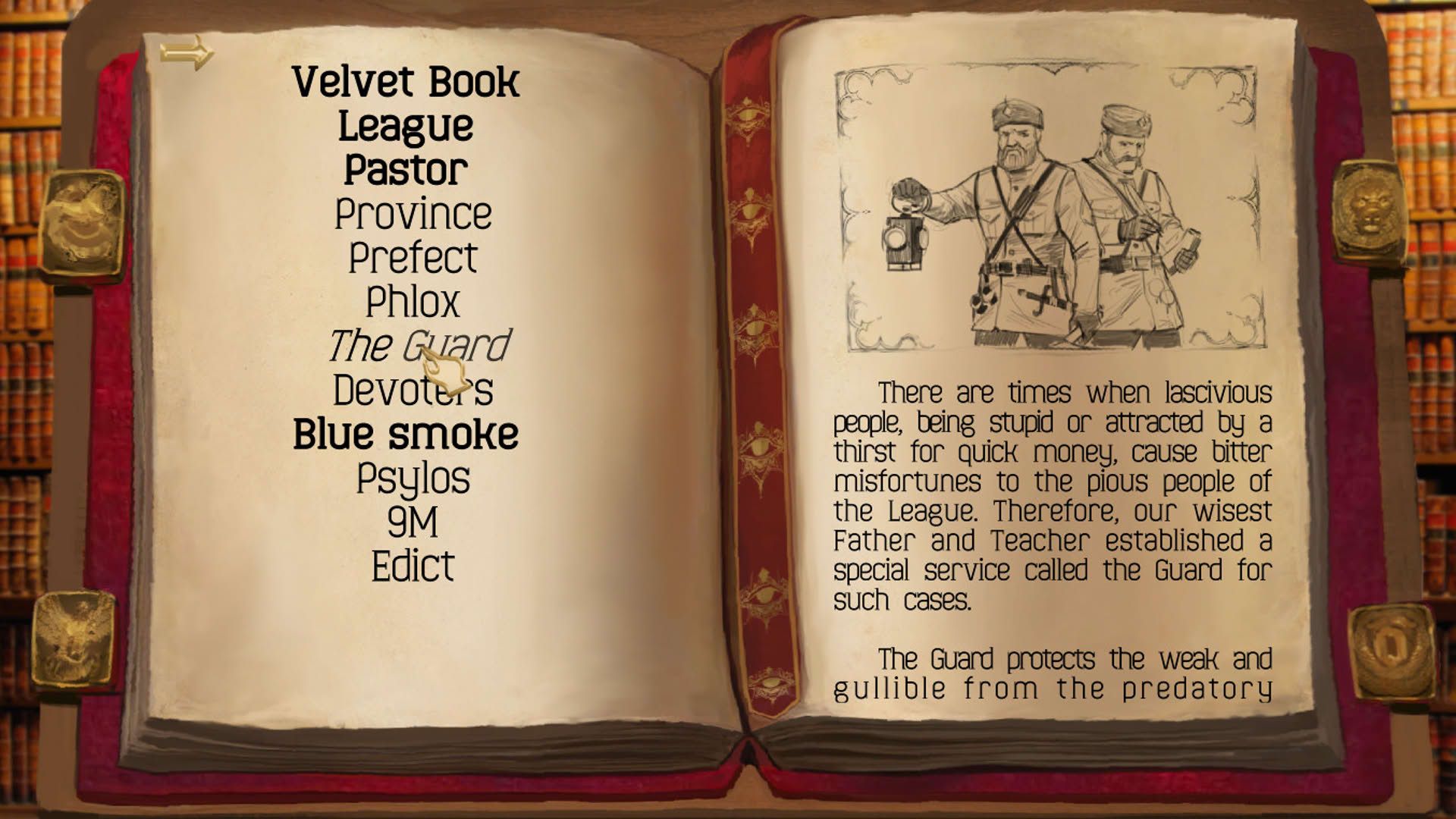 Screenshot for Project Pastorate