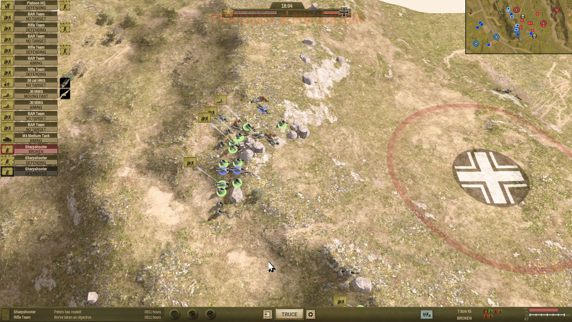Screenshot for Close Combat: The Bloody First
