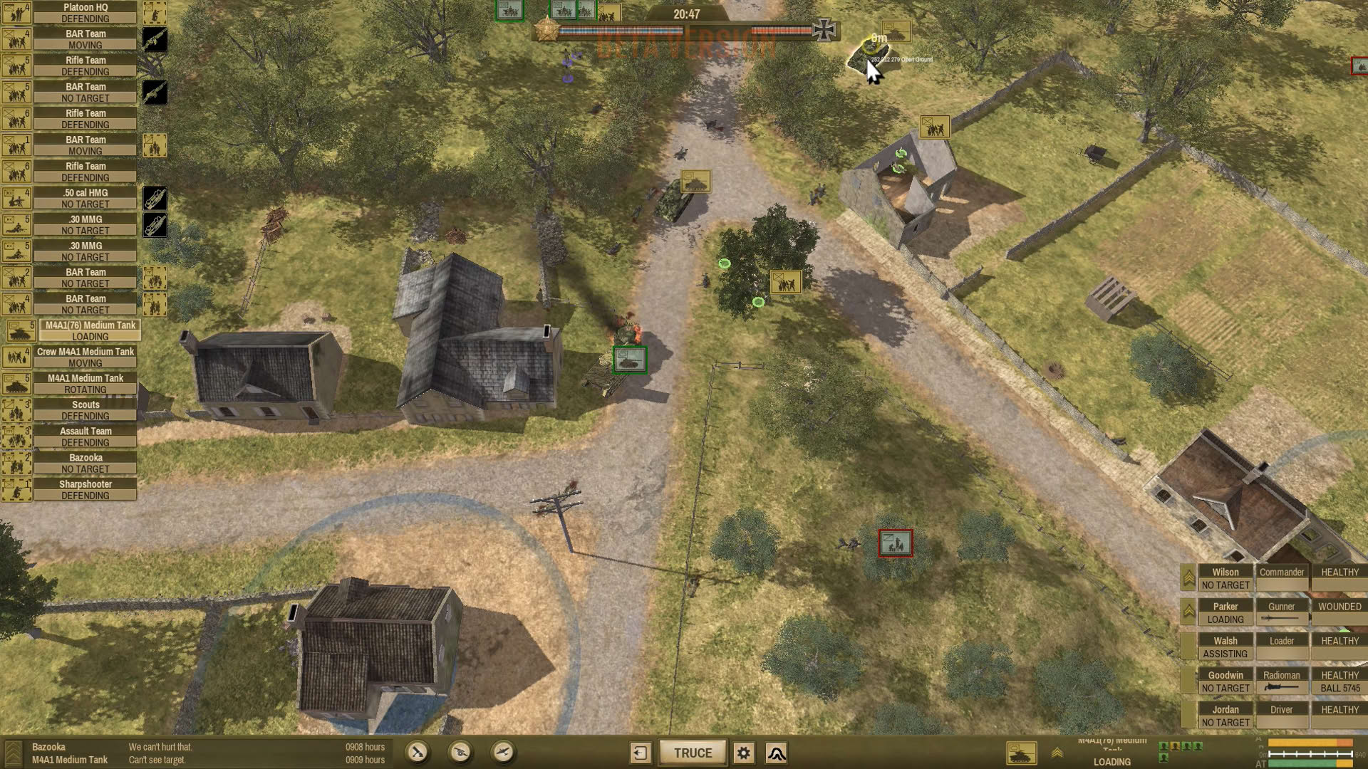 Screenshot for Close Combat: The Bloody First