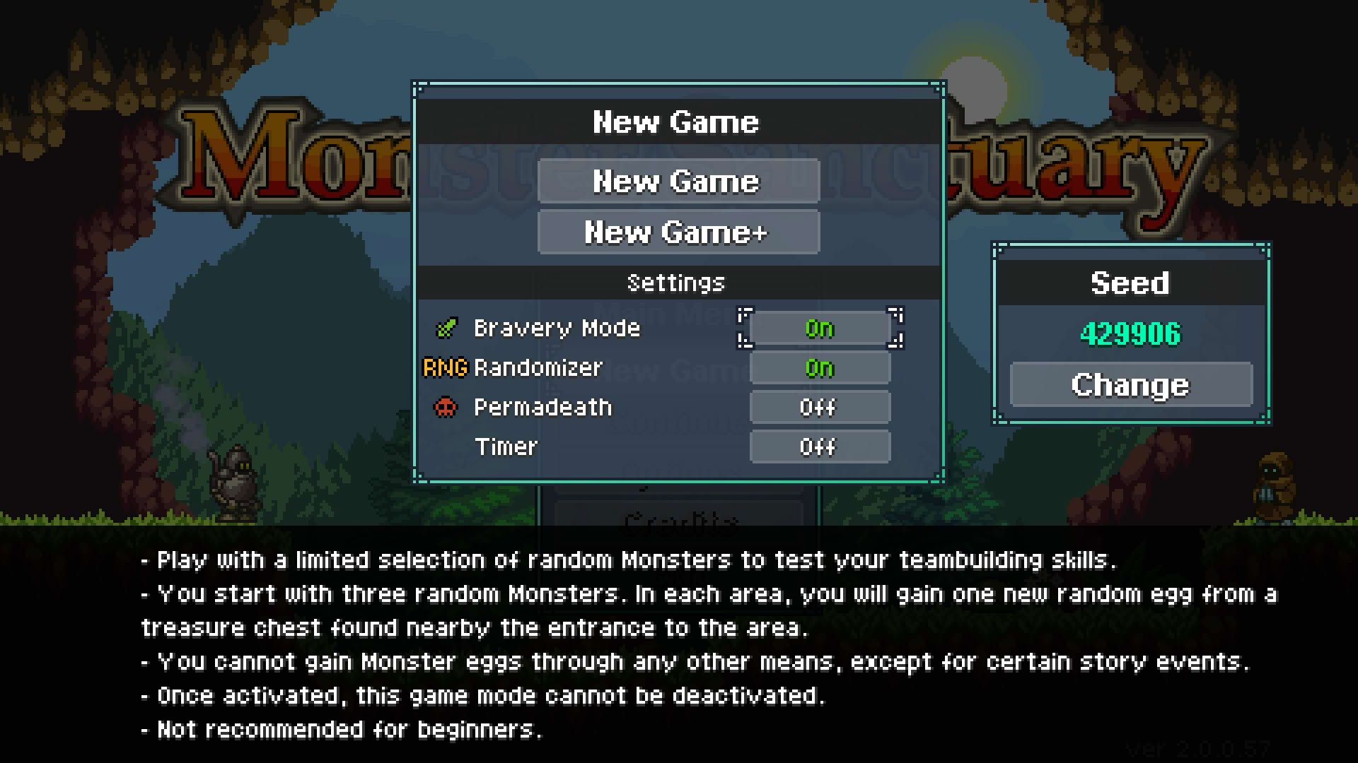 Screenshot for Monster Sanctuary