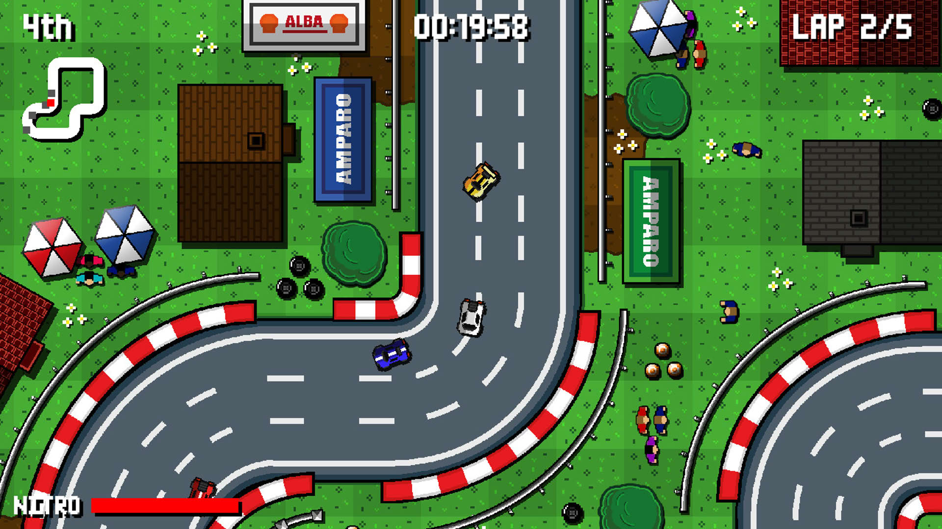 Screenshot for Micro Pico Racers