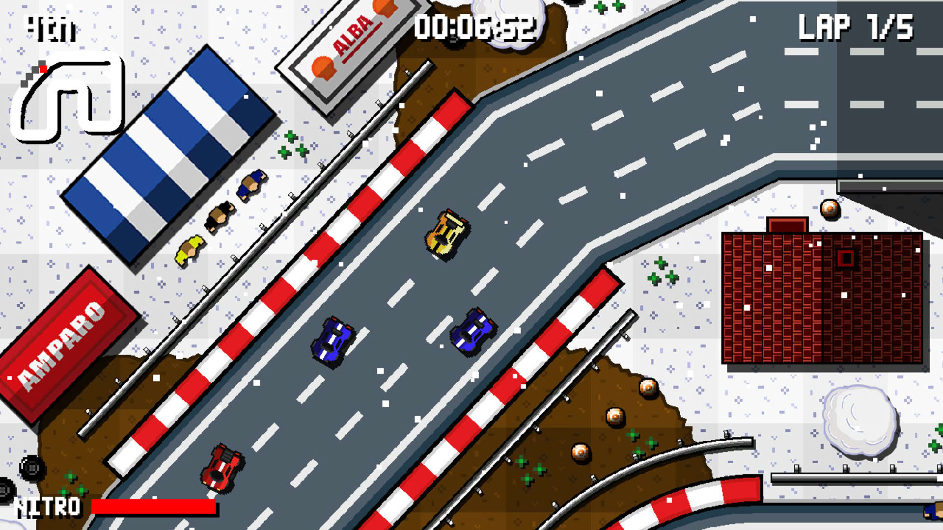 Screenshot for Micro Pico Racers