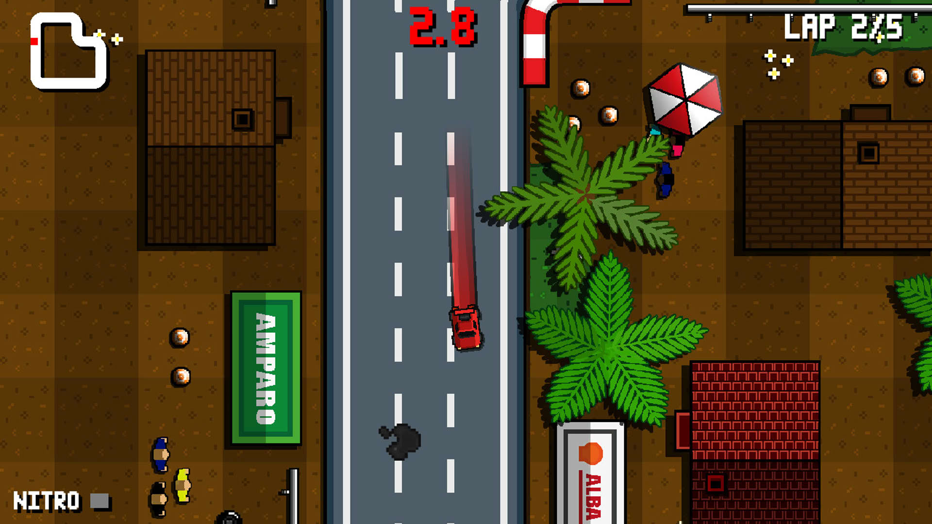 Screenshot for Micro Pico Racers