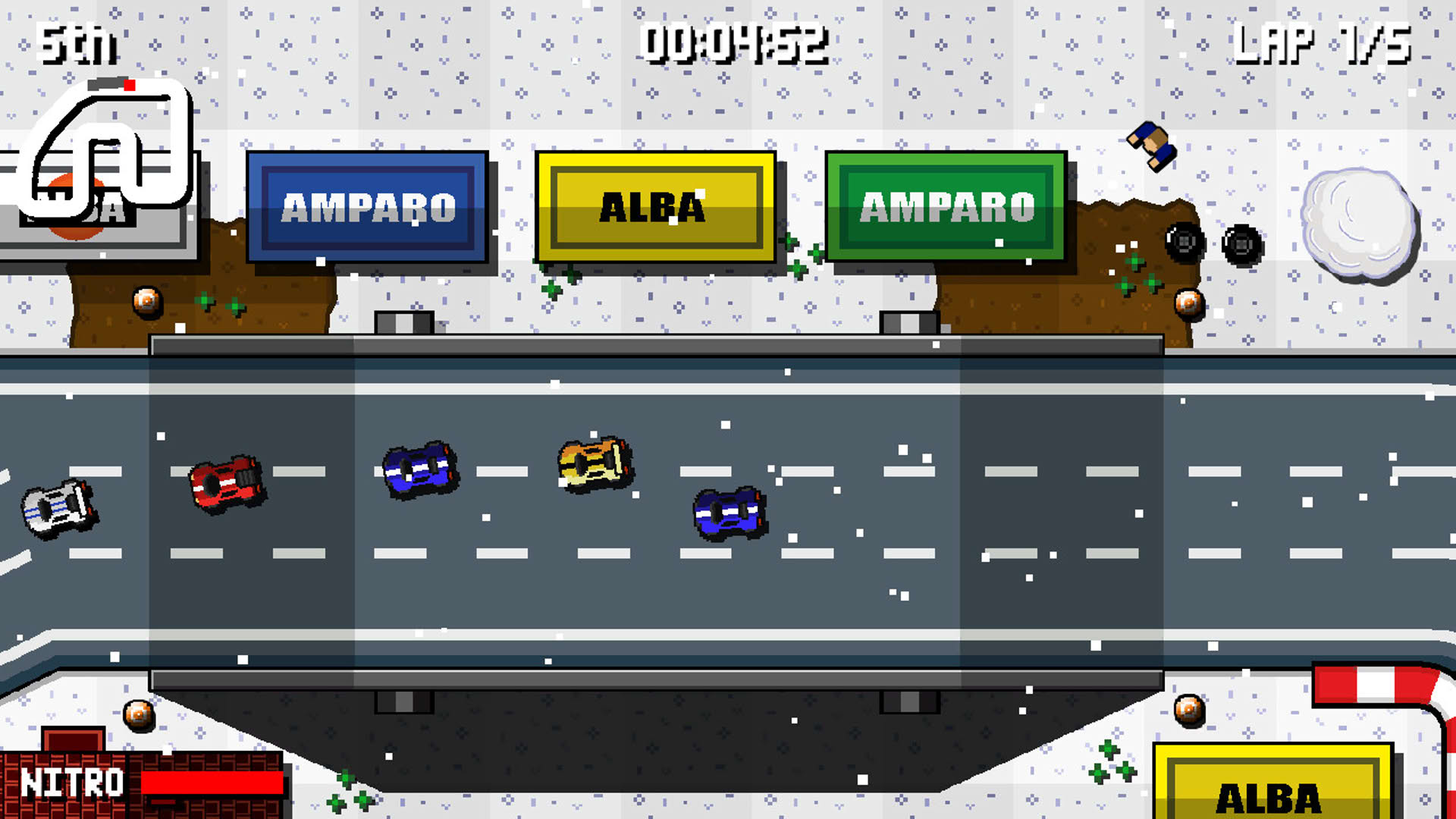Screenshot for Micro Pico Racers