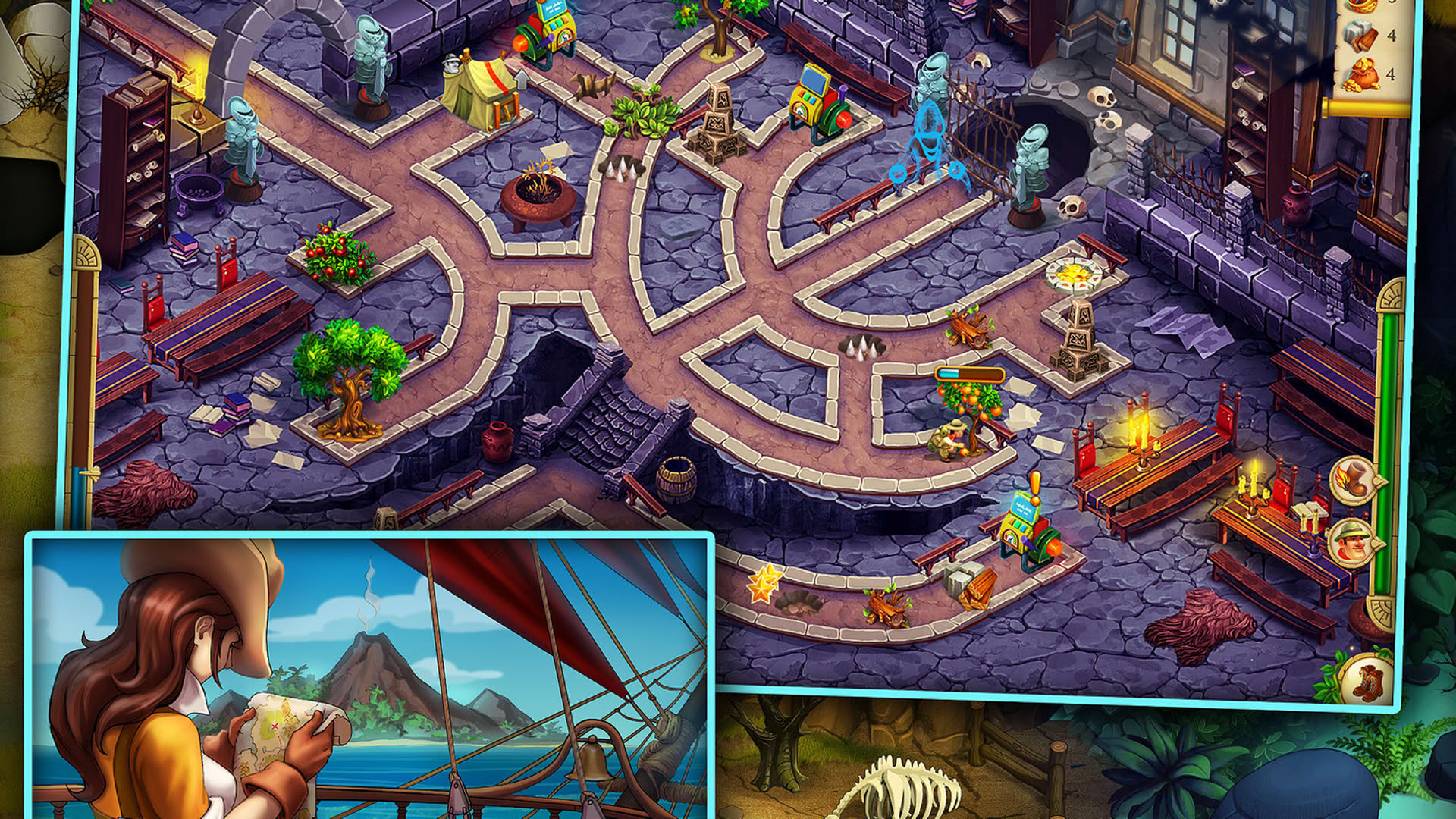 Screenshot for Alicia Quatermain 3: The Mystery of the Flaming Gold