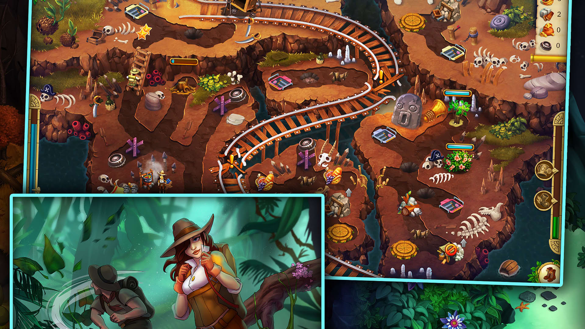Screenshot for Alicia Quatermain 3: The Mystery of the Flaming Gold
