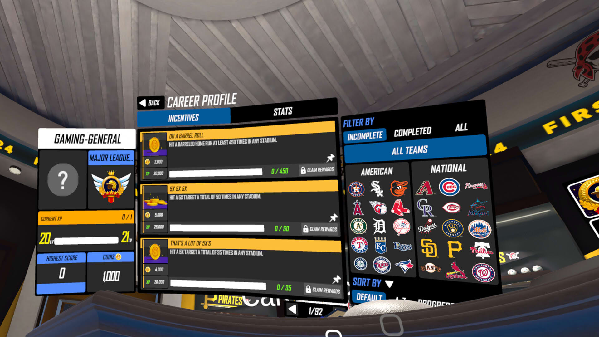 Screenshot for Home Run Derby VR