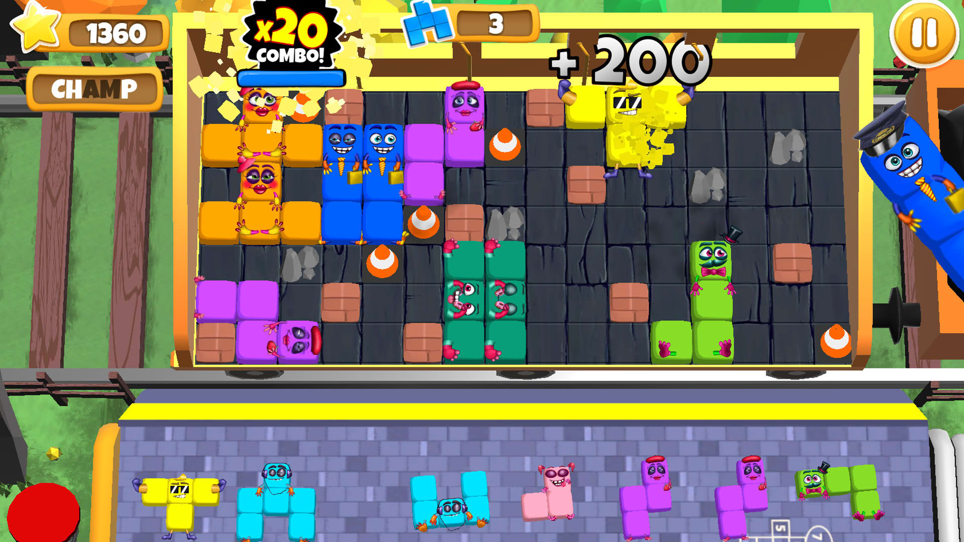 Screenshot for Packed Train