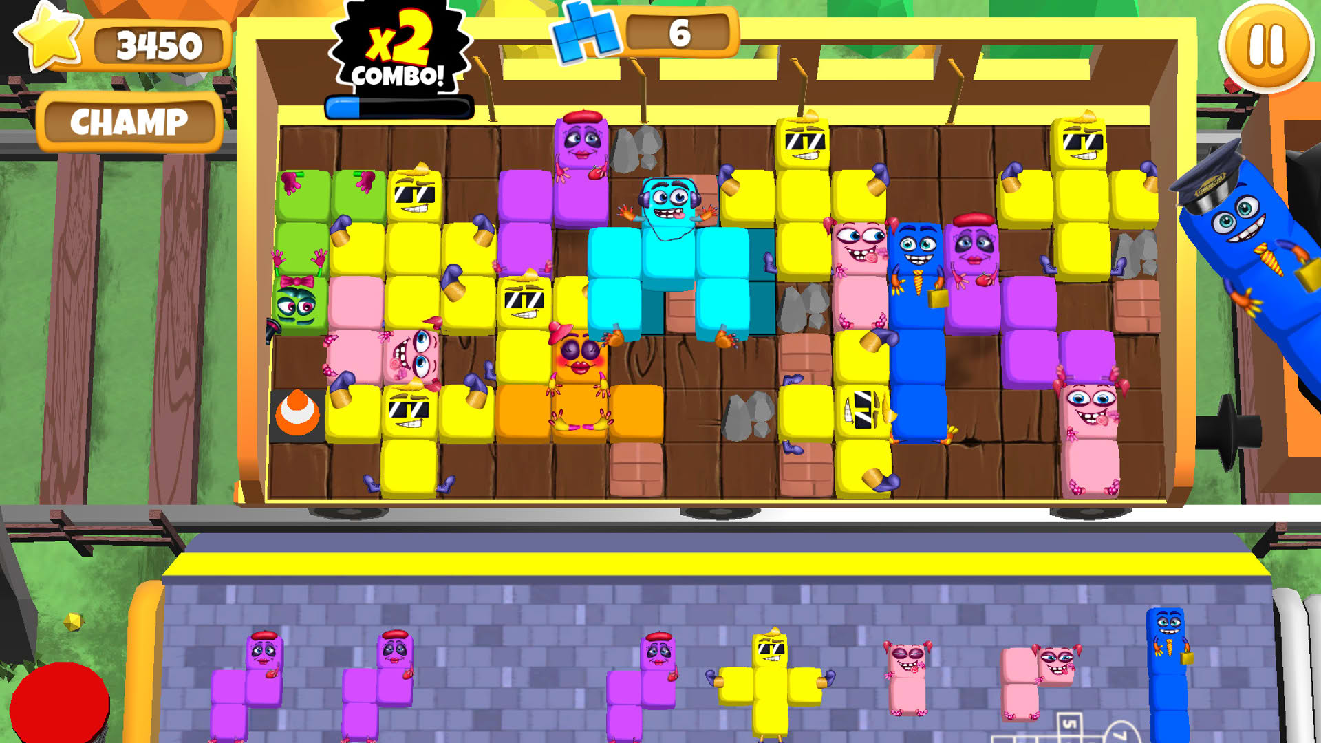 Screenshot for Packed Train