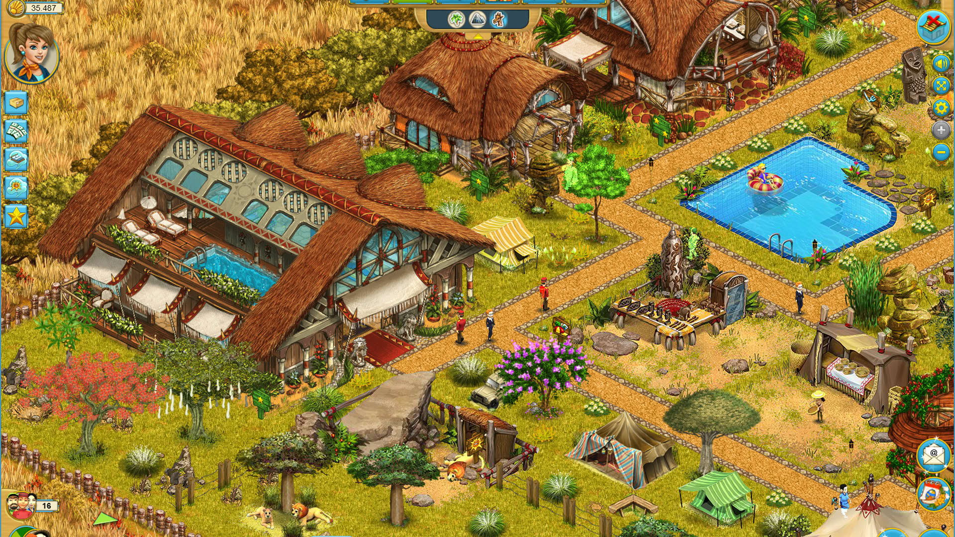 Screenshot for My Sunny Resort