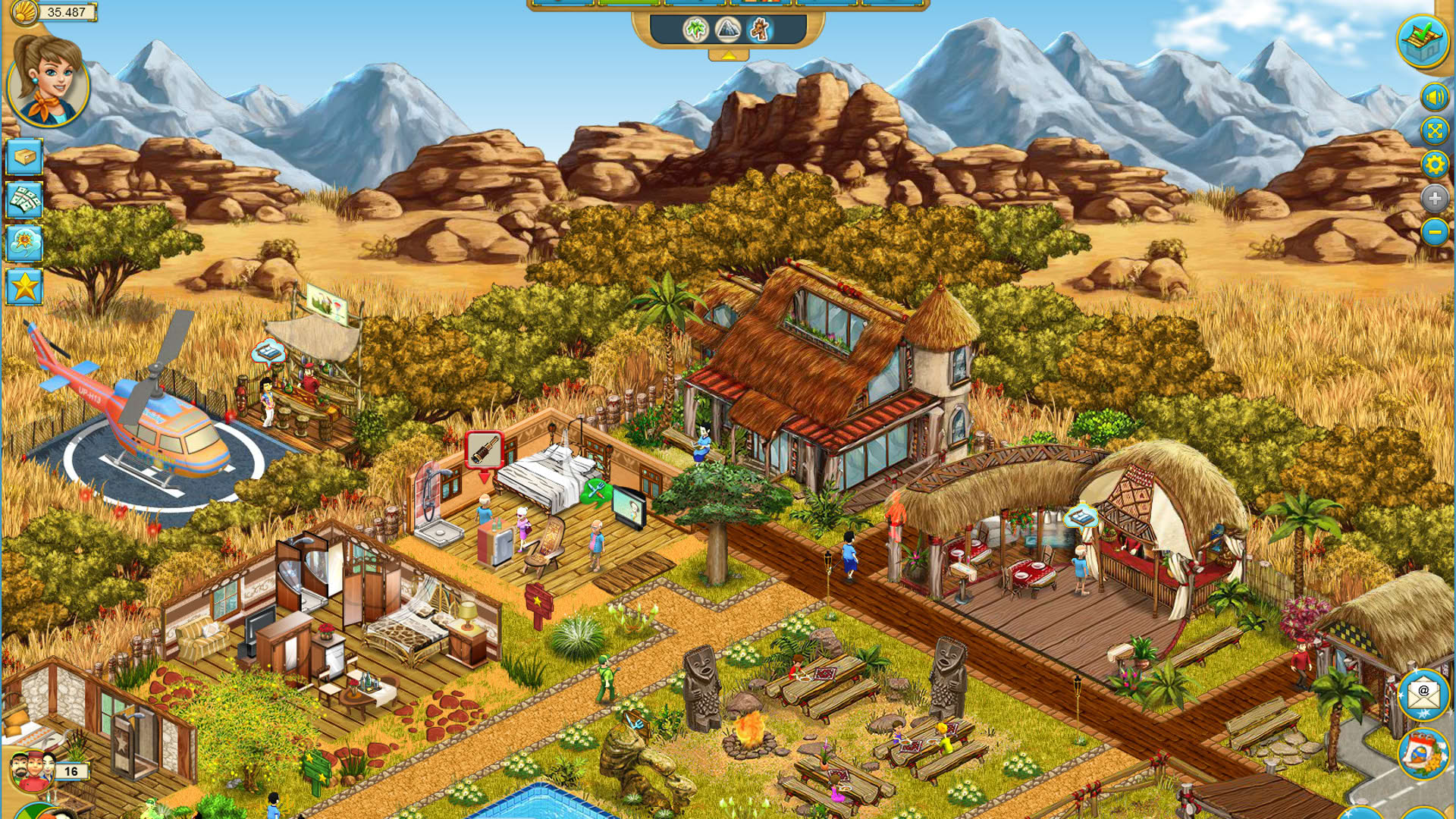 Screenshot for My Sunny Resort