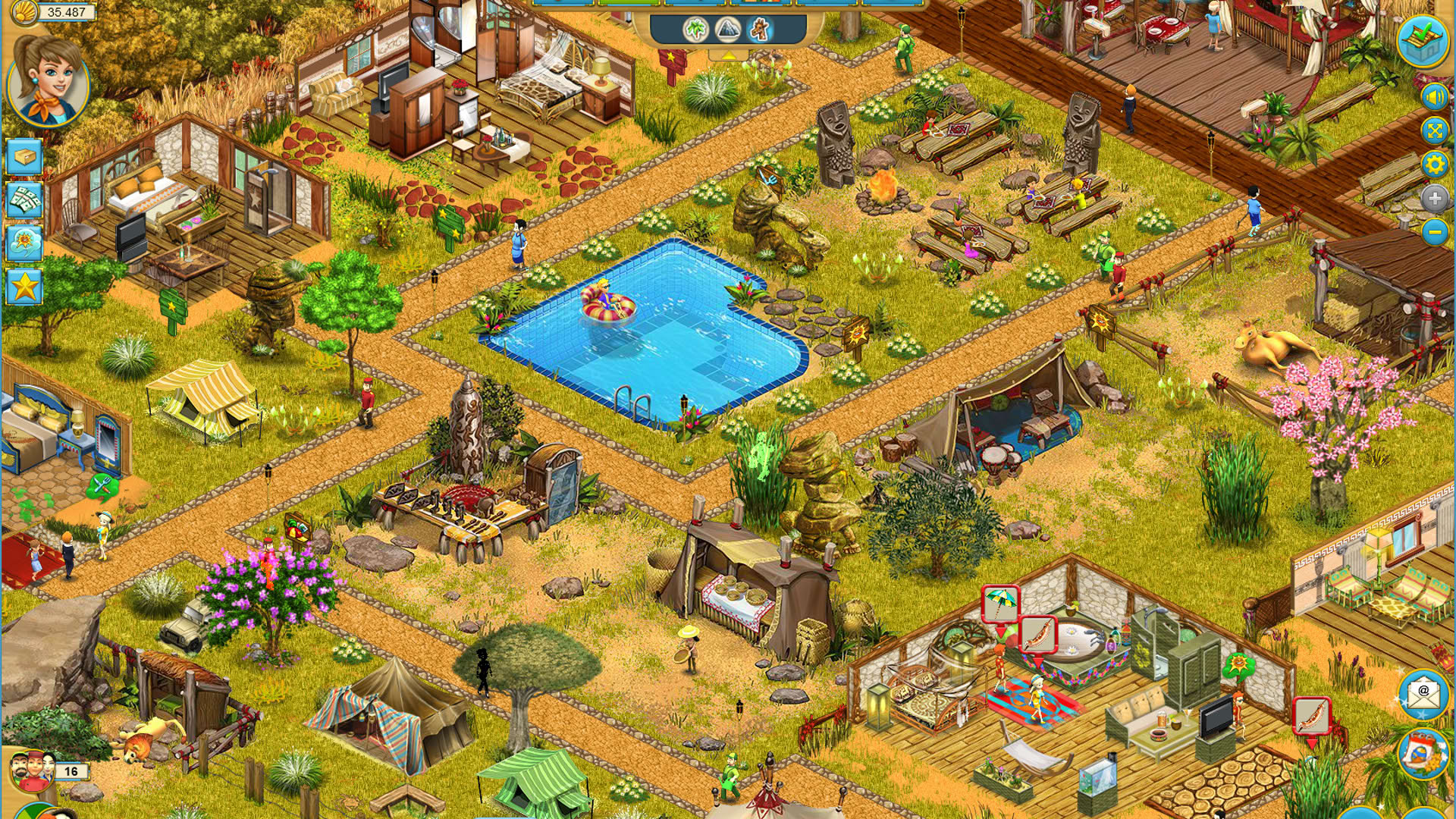 Screenshot for My Sunny Resort