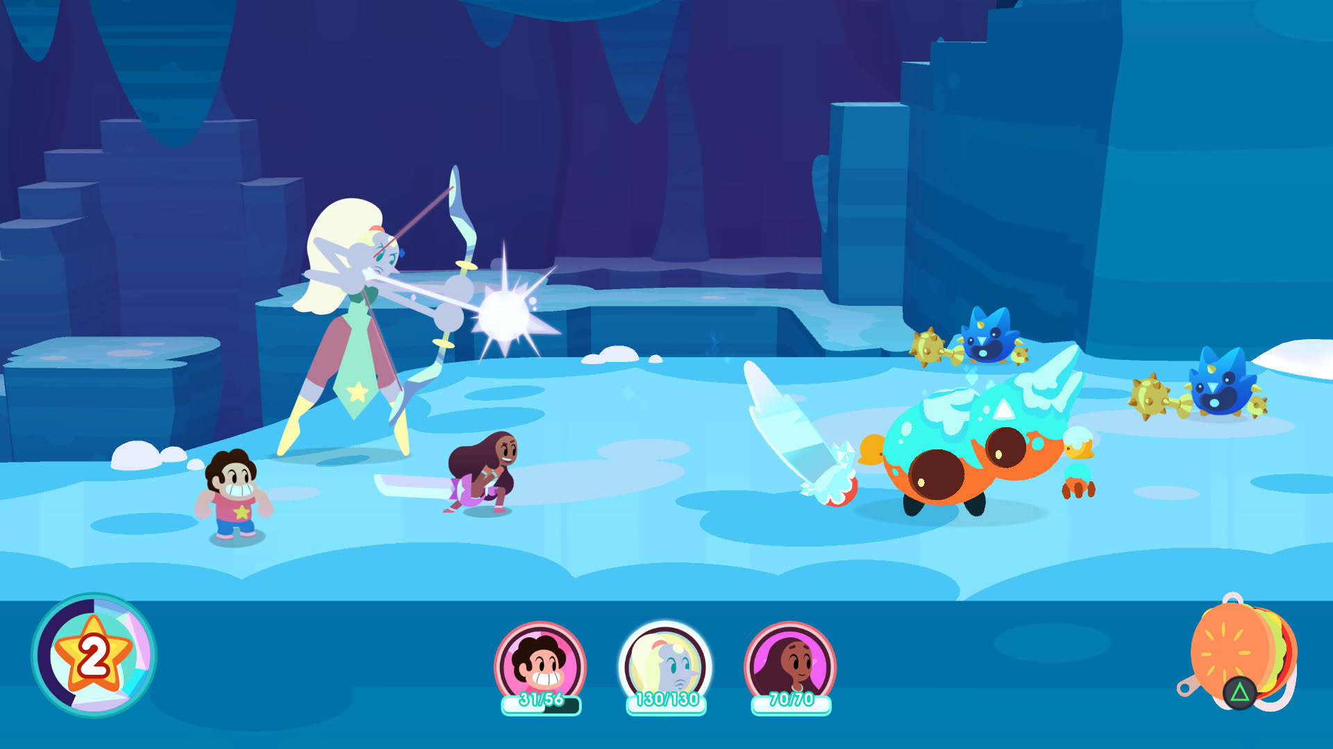 Screenshot for Steven Universe: Save the Light