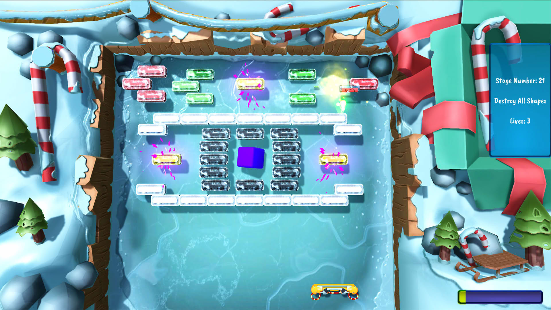 Screenshot for Glaive: Brick Breaker