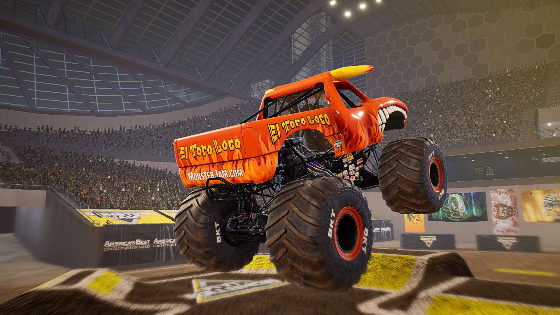 Screenshot for Monster Jam Steel Titans