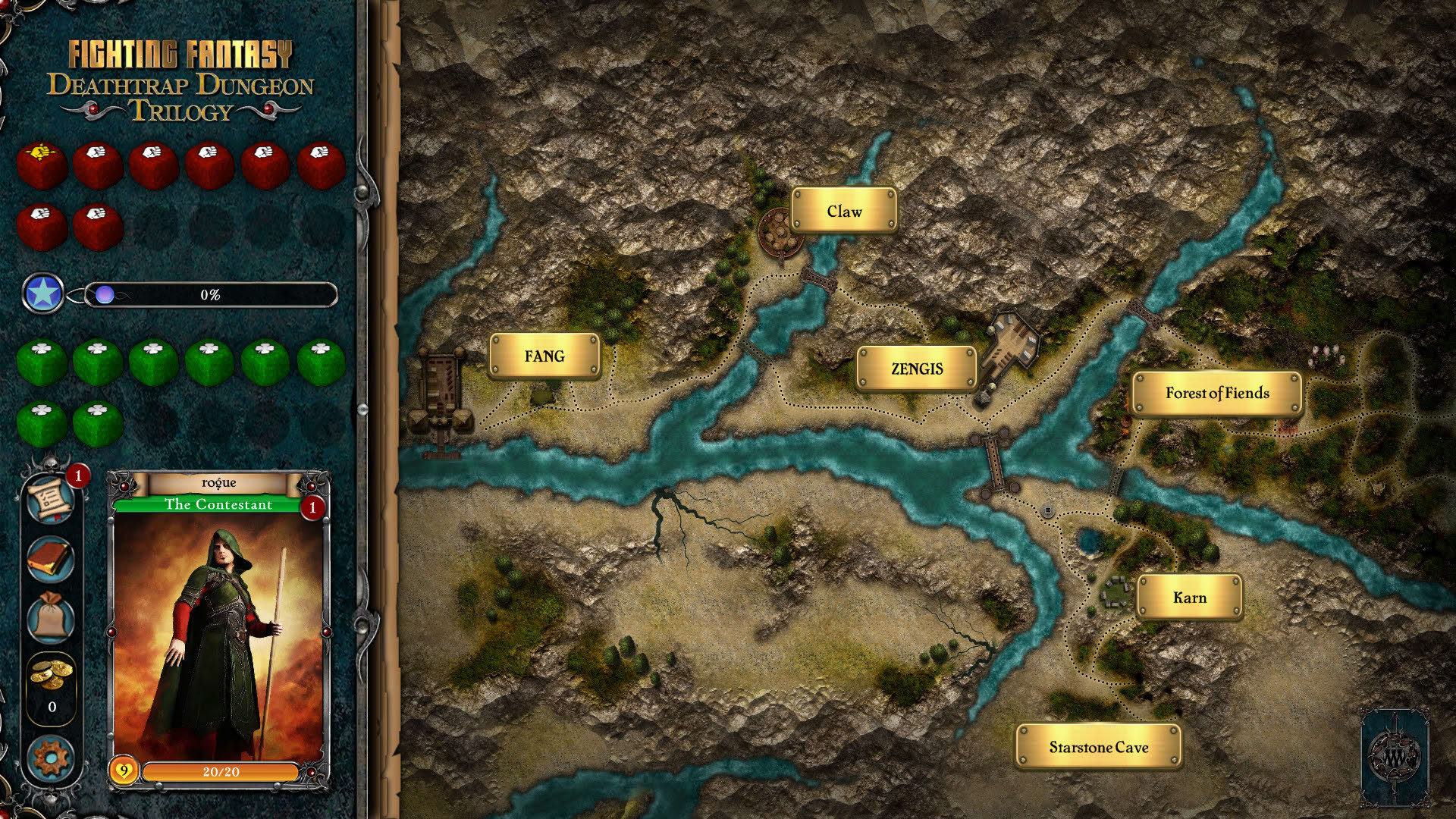 Screenshot for Deathtrap Dungeon Trilogy