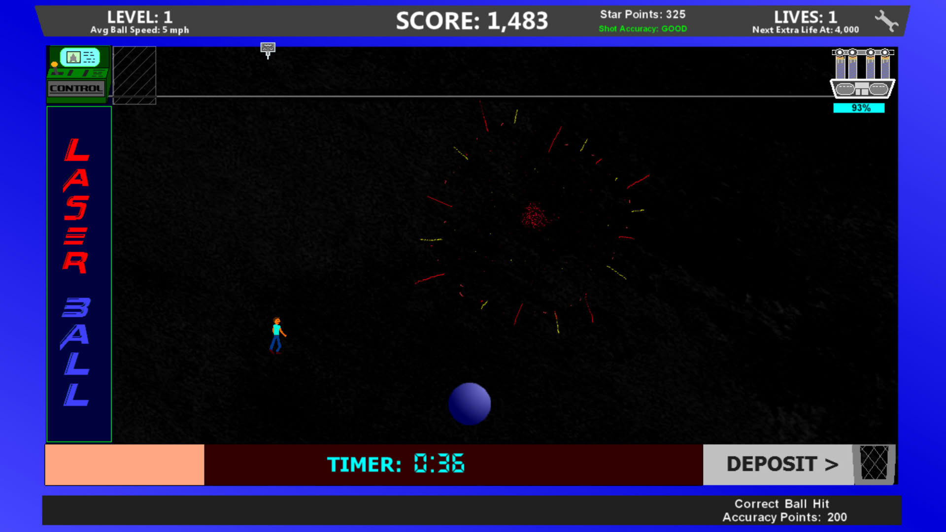 Screenshot for Laser Ball