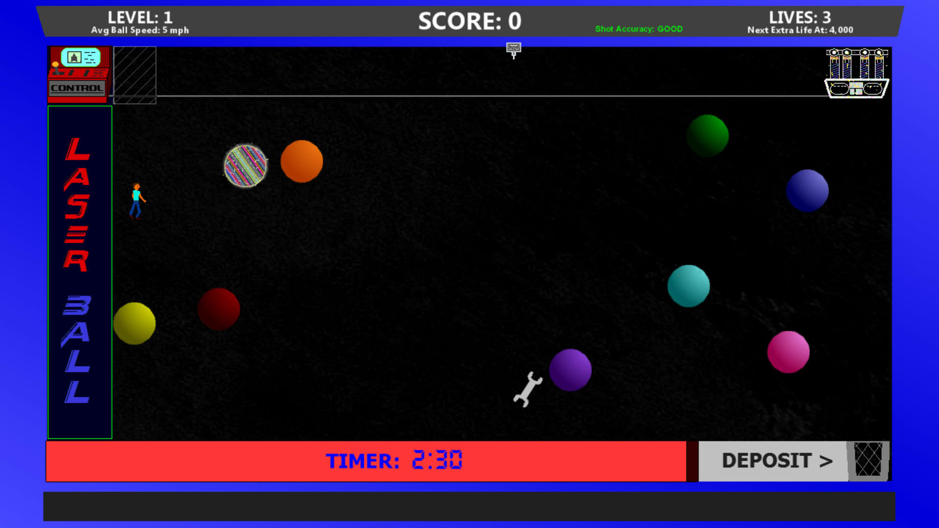 Screenshot for Laser Ball