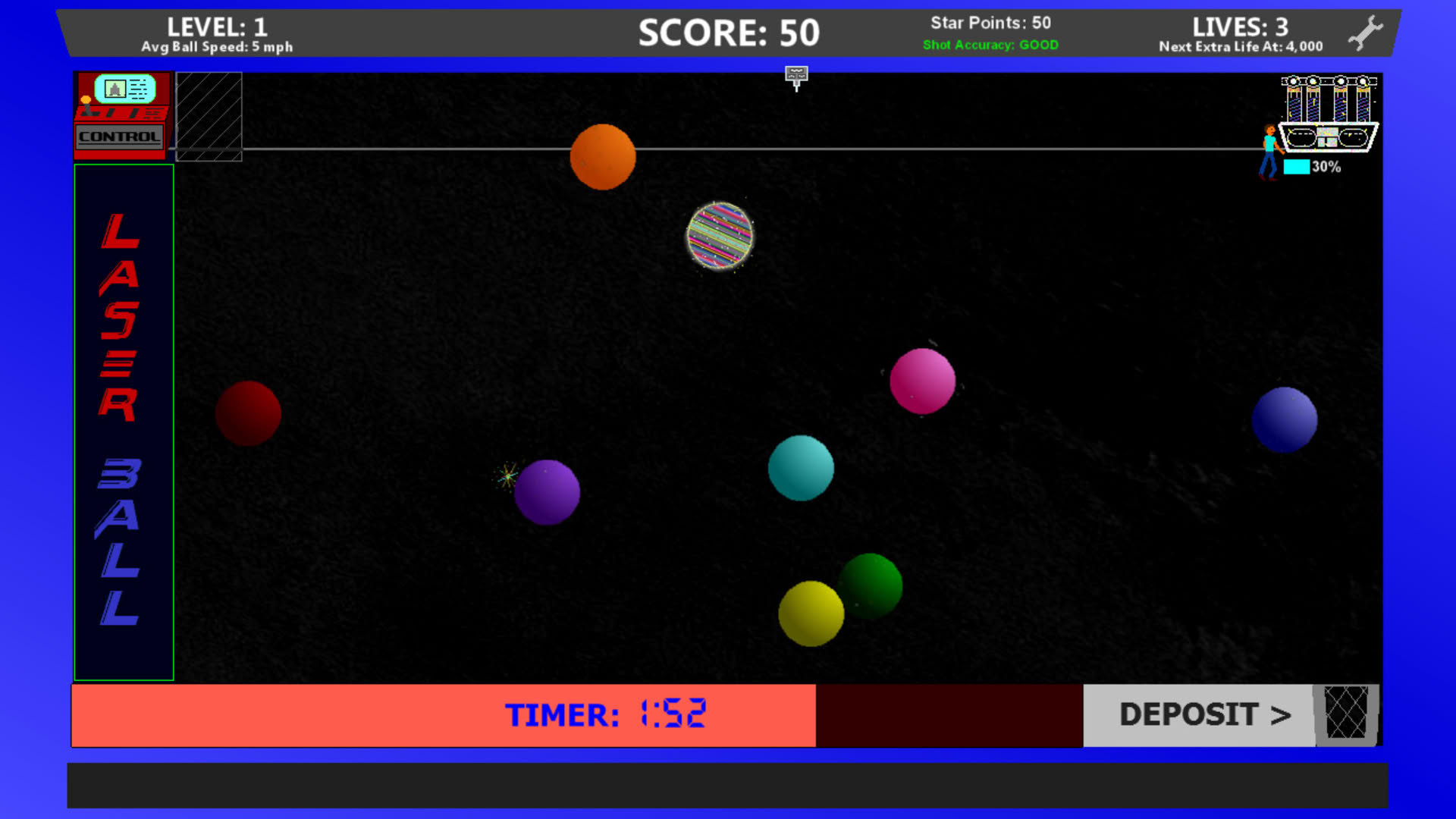 Screenshot for Laser Ball