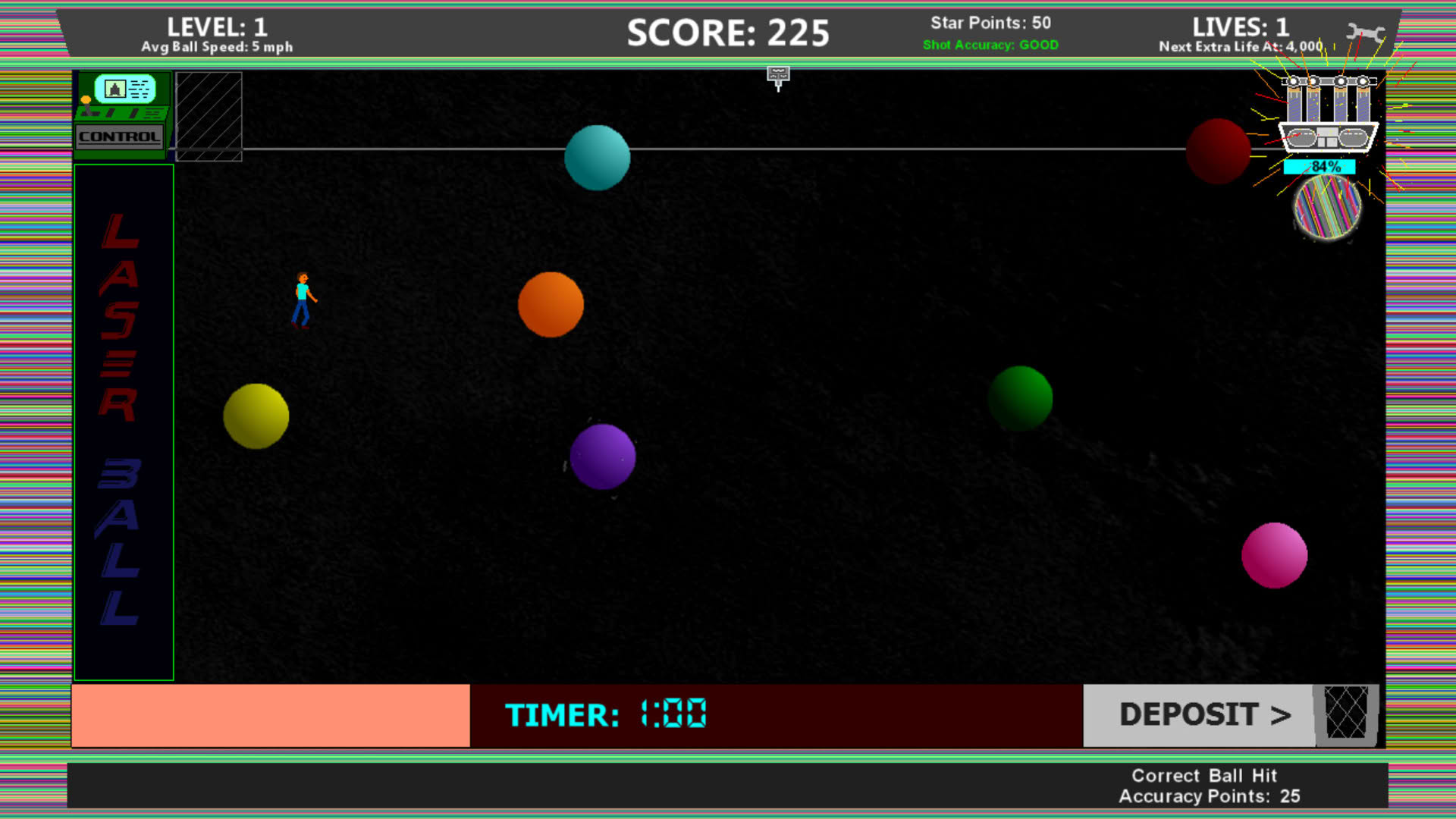 Screenshot for Laser Ball