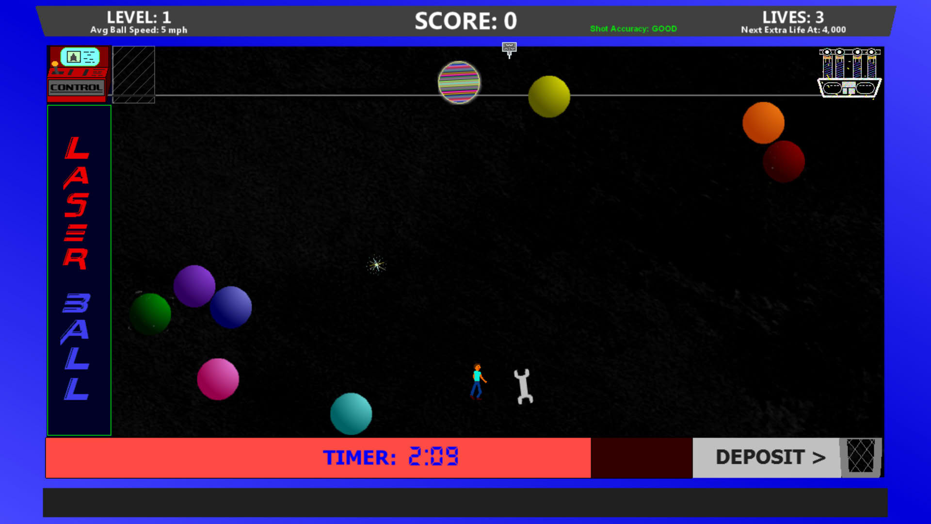 Screenshot for Laser Ball