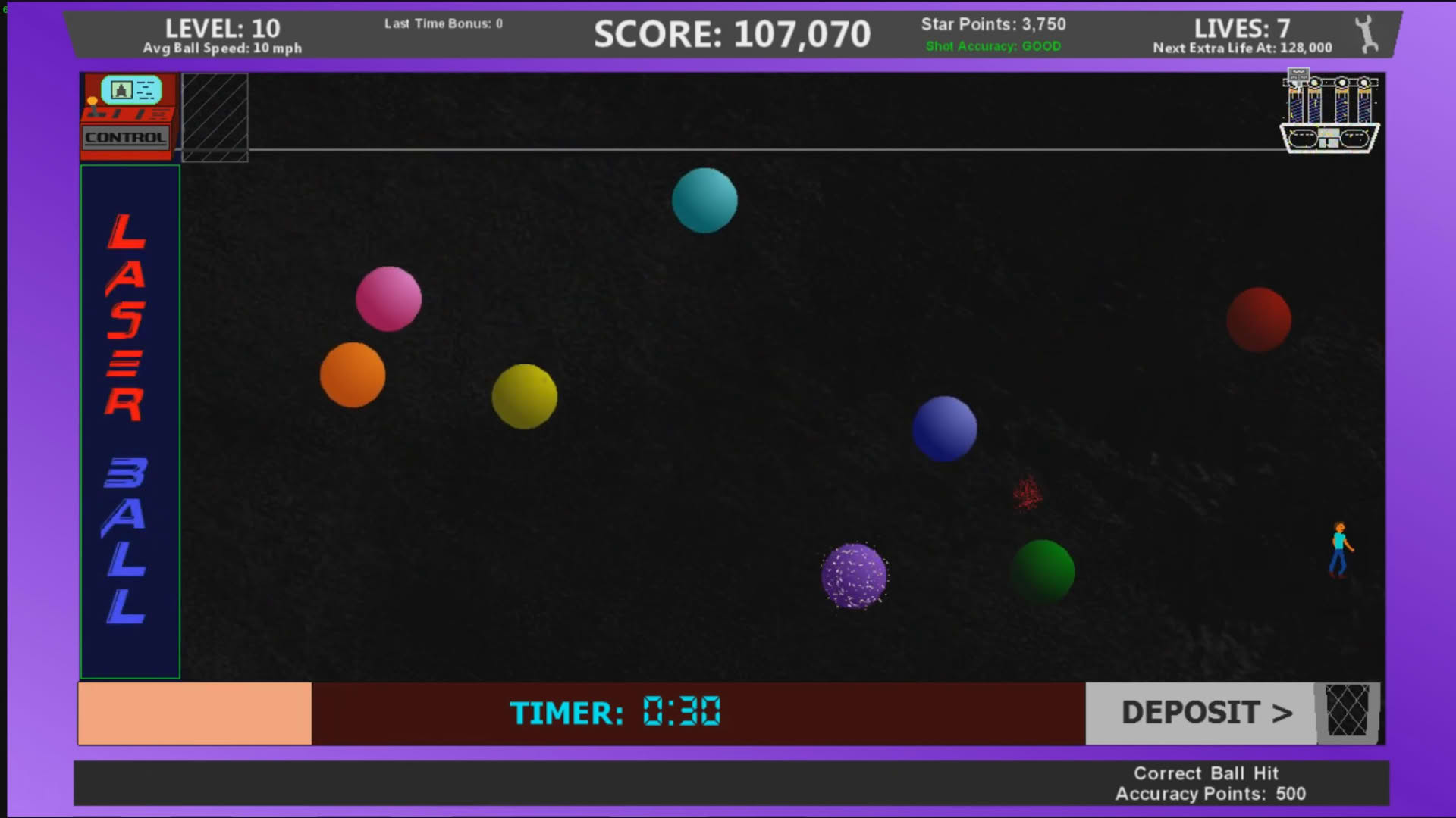 Screenshot for Laser Ball