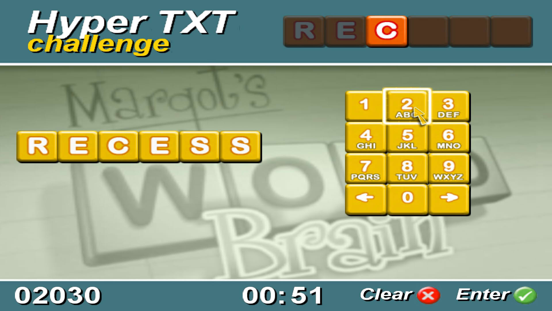 Screenshot for Margot's Word Brain