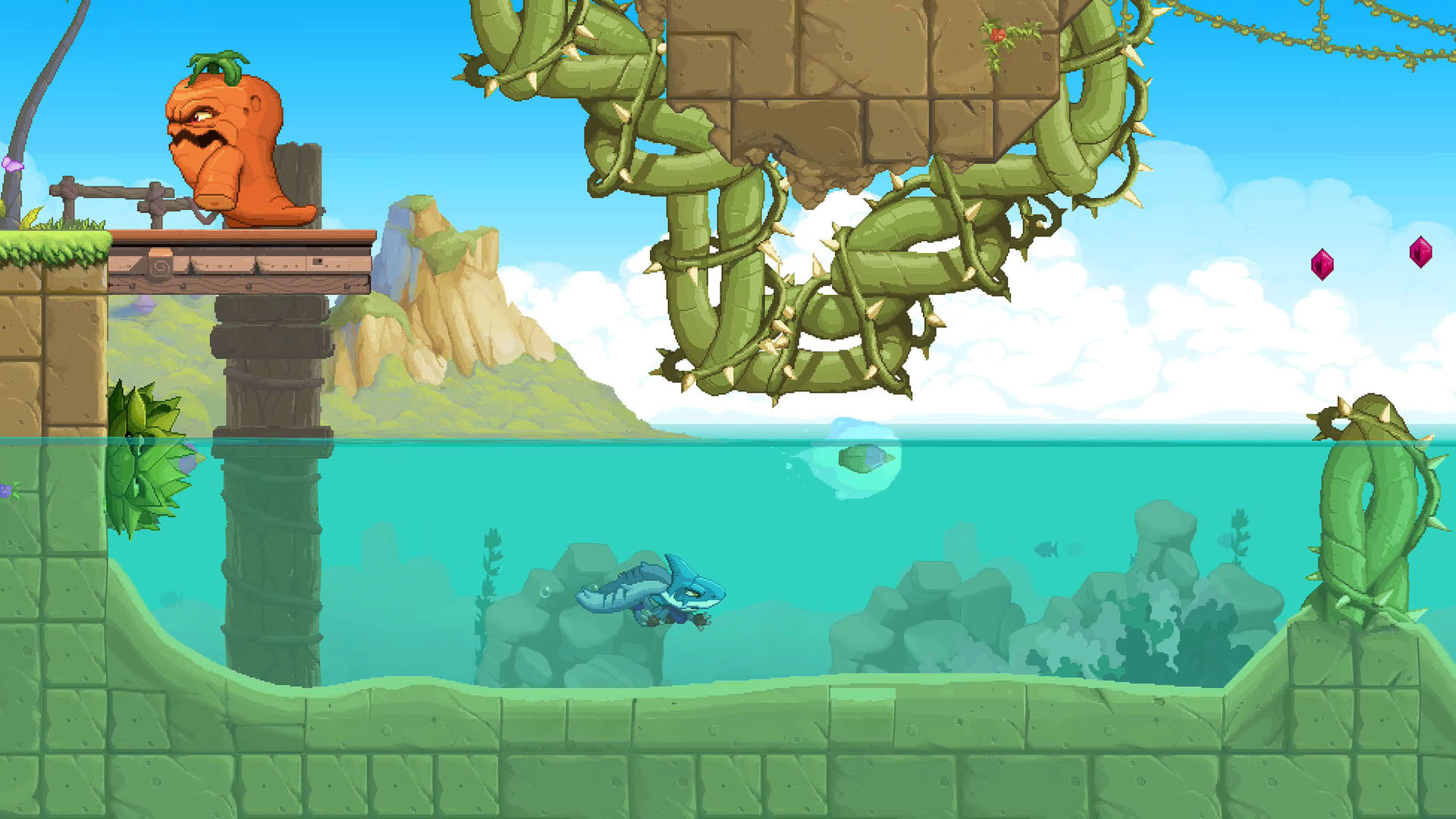Screenshot for Kaze and the Wild Masks