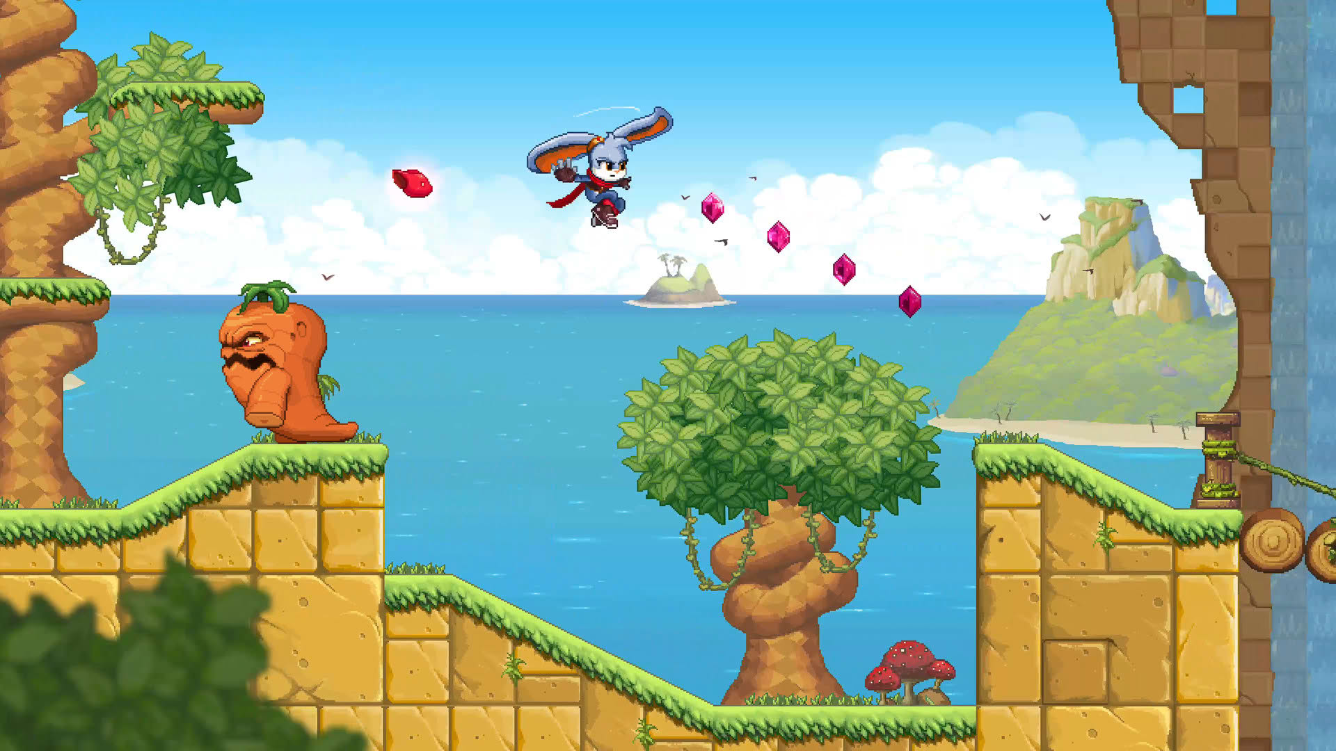 Screenshot for Kaze and the Wild Masks