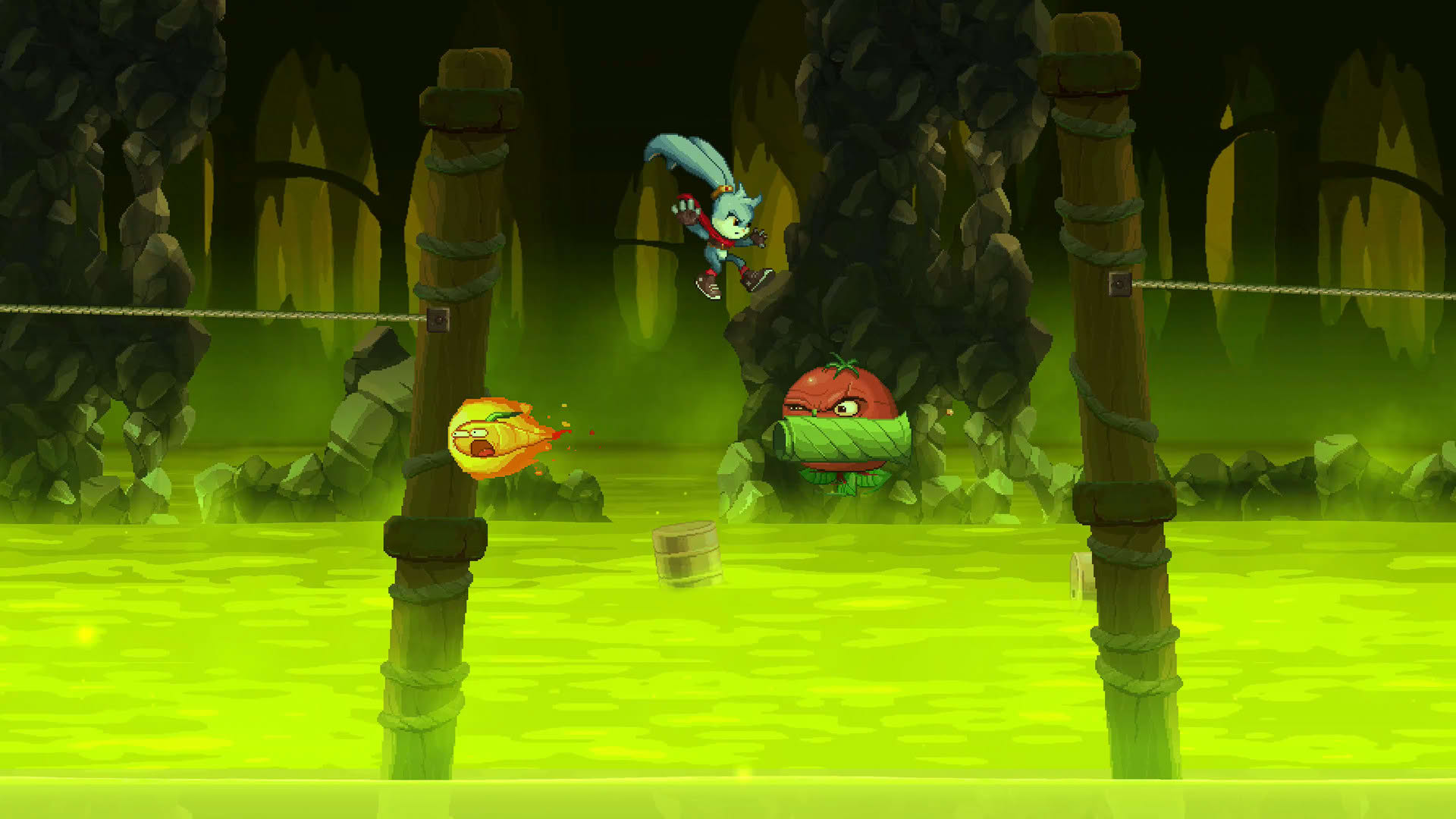 Screenshot for Kaze and the Wild Masks