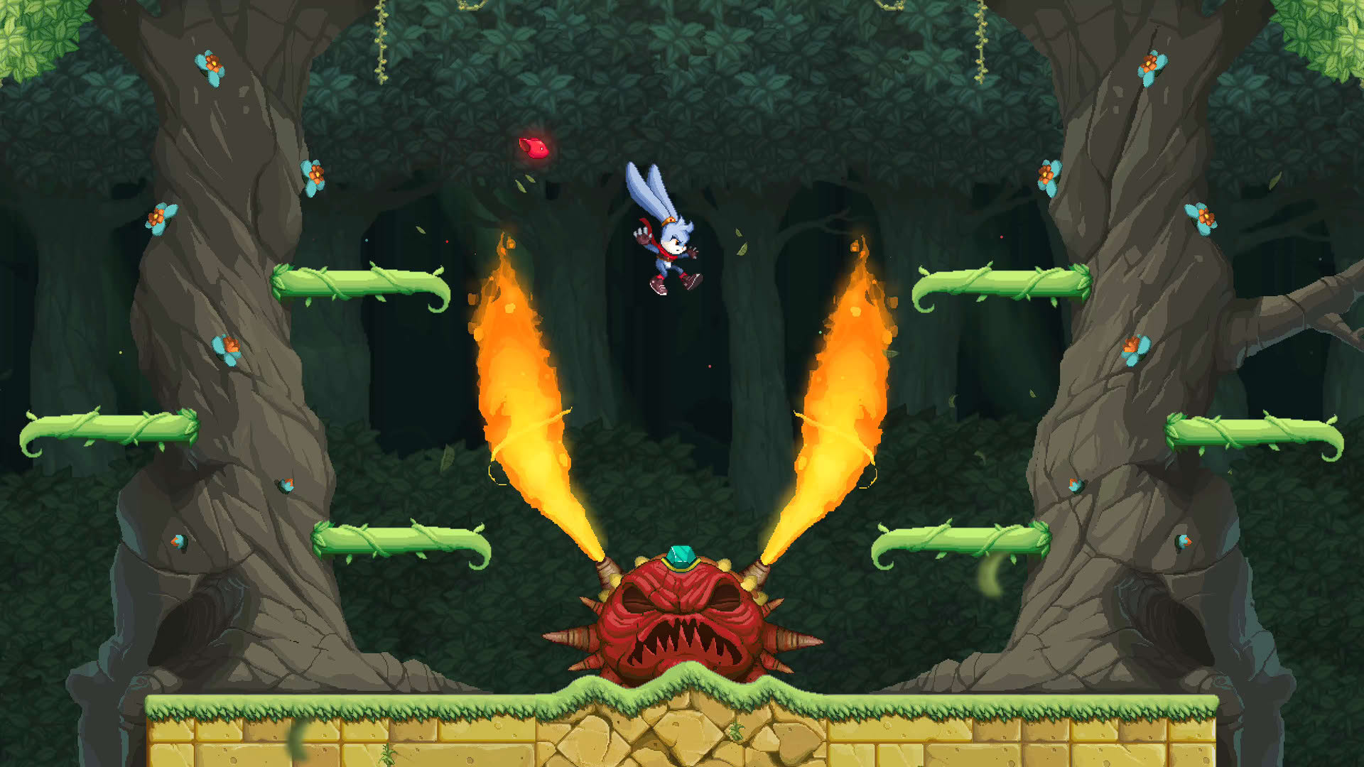 Screenshot for Kaze and the Wild Masks