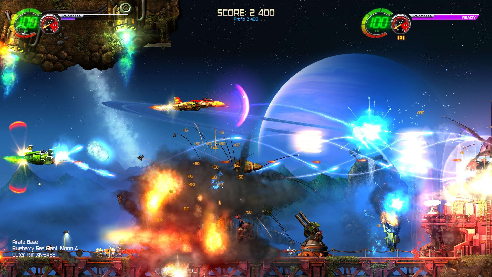 Screenshot for Jets'n'Guns 2
