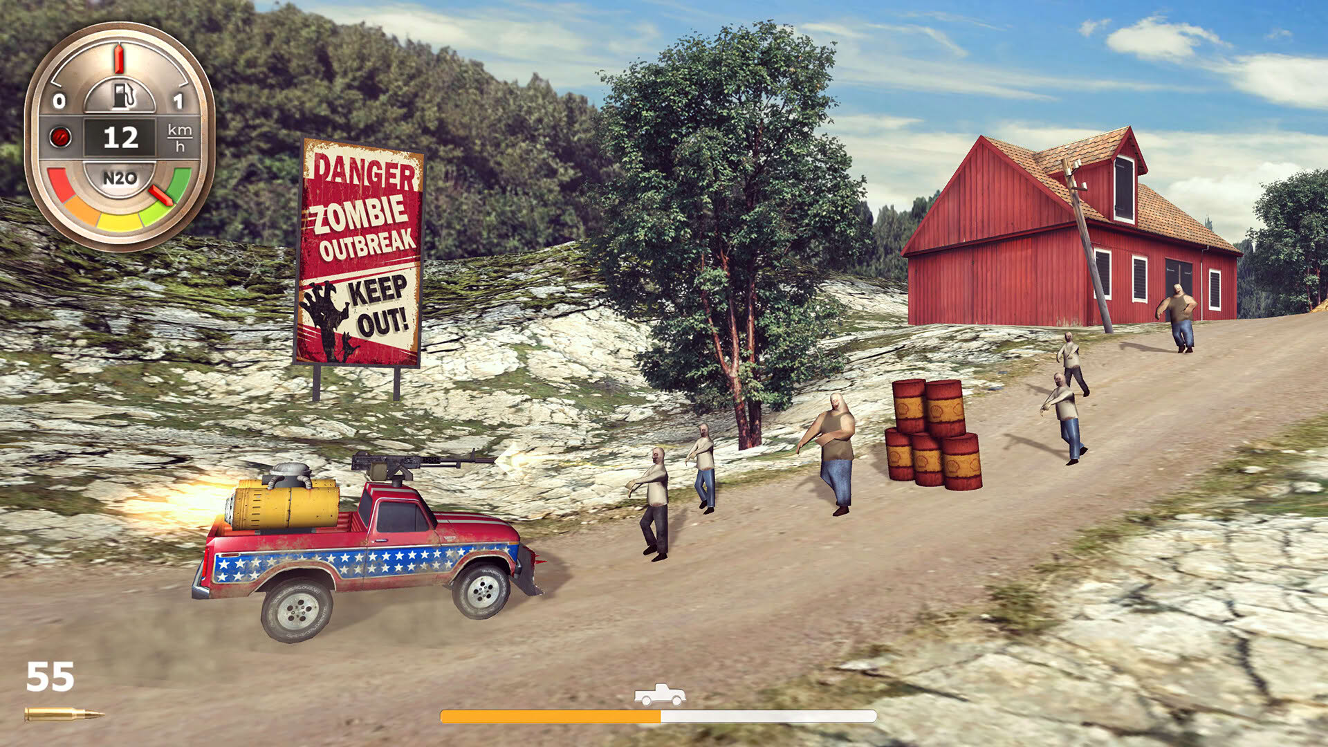 Screenshot for Zombie Derby