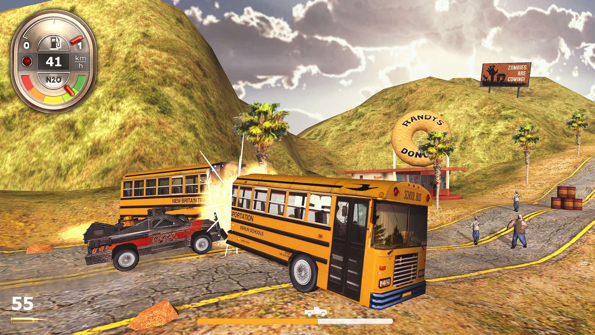 Screenshot for Zombie Derby
