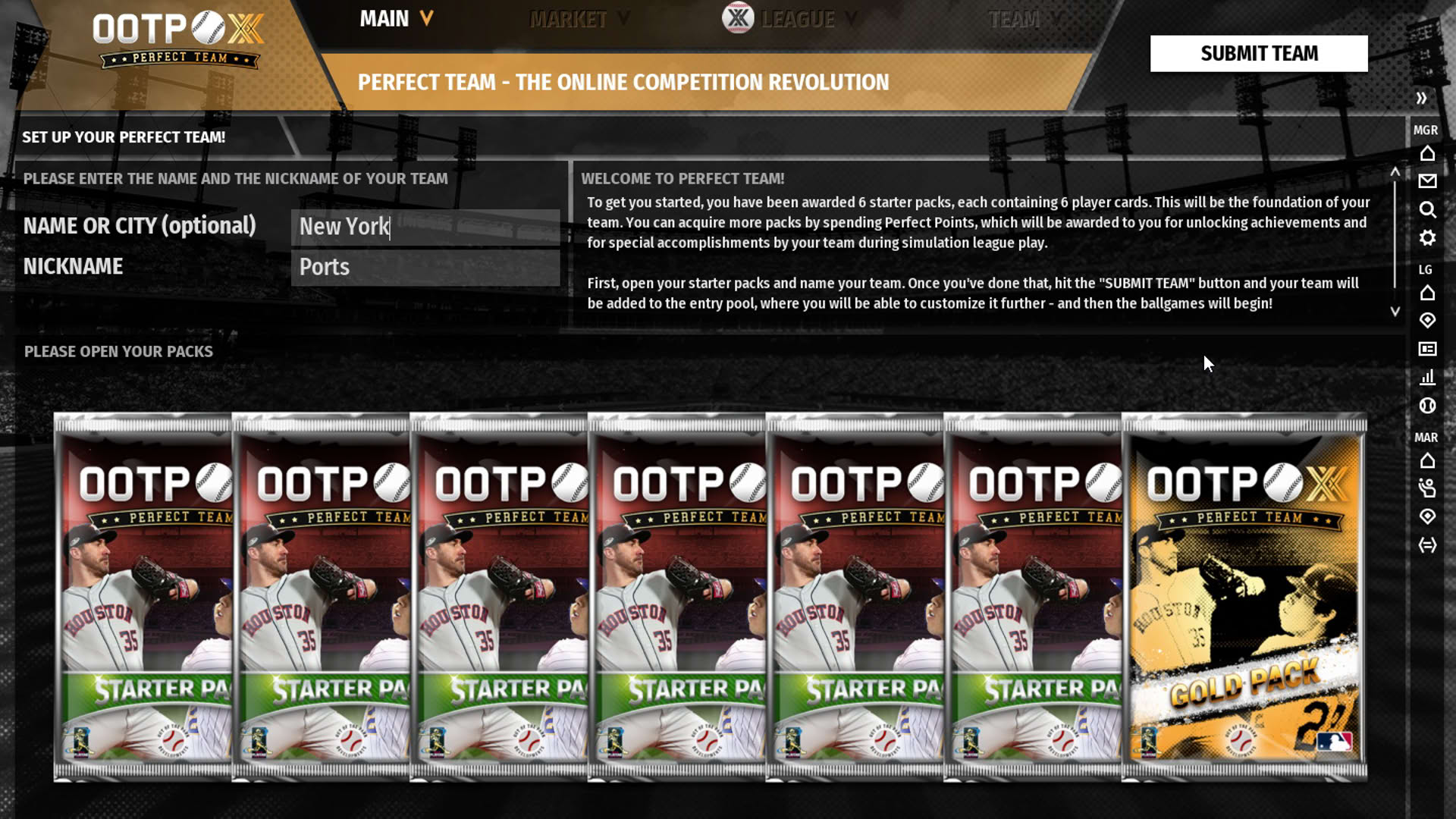 Screenshot for Out of the Park Baseball 20