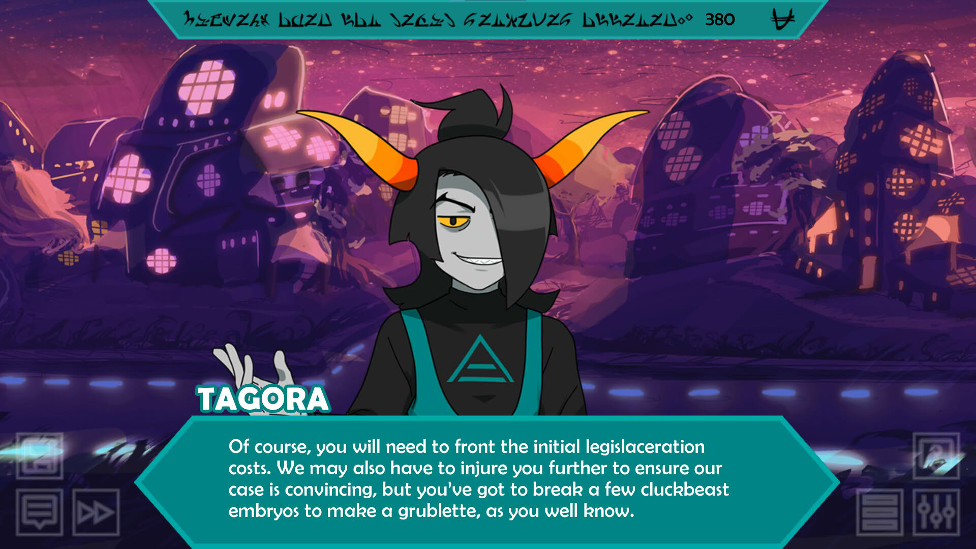 Screenshot for Hiveswap Friendsim