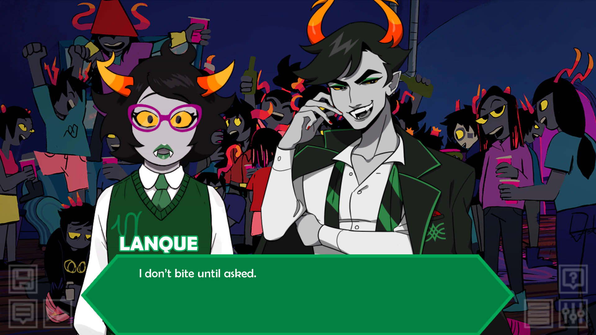 Screenshot for Hiveswap Friendsim