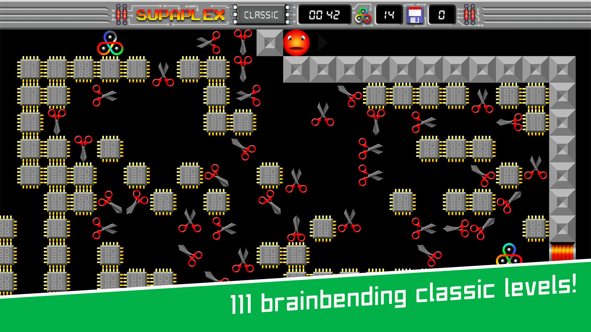 Screenshot for Supaplex
