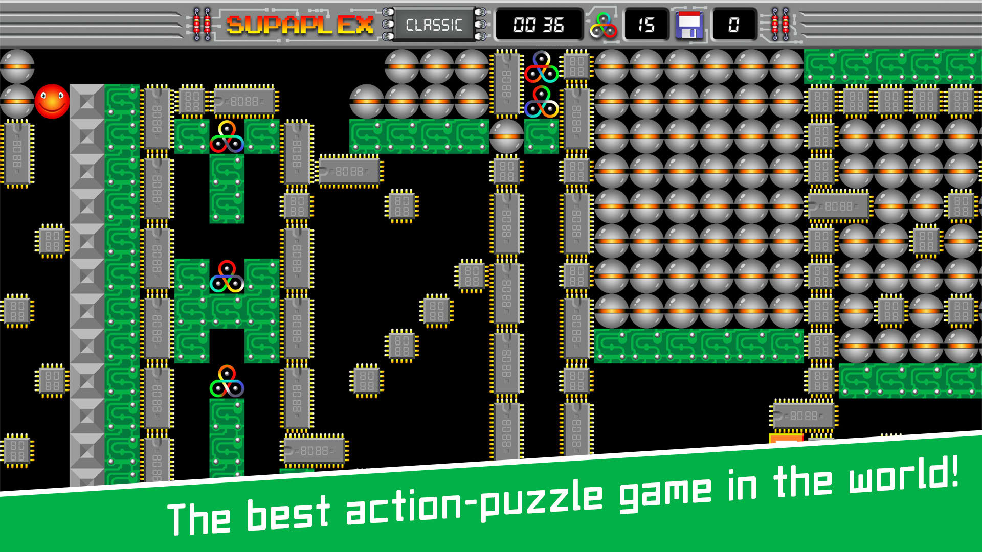 Screenshot for Supaplex
