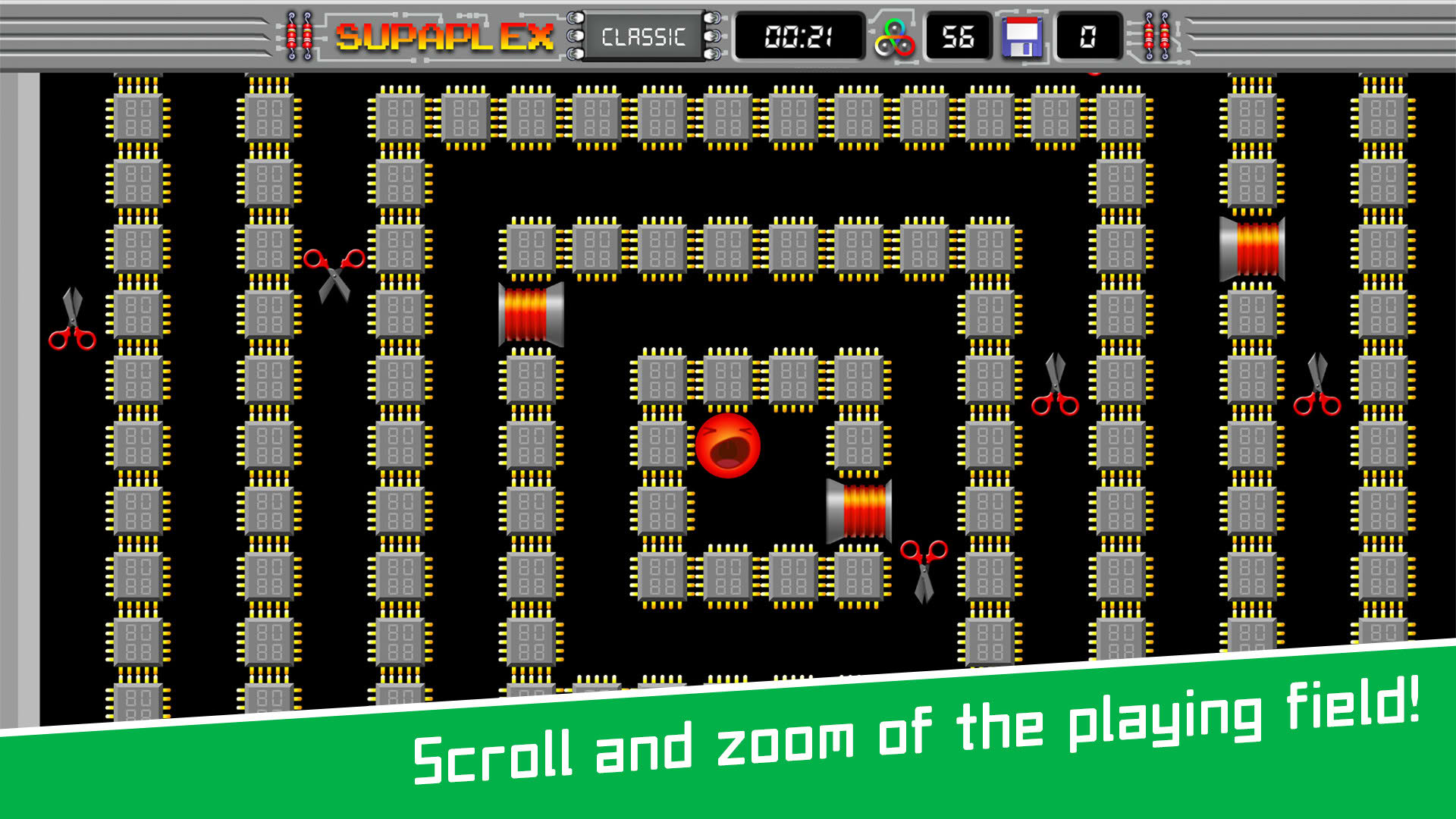 Screenshot for Supaplex