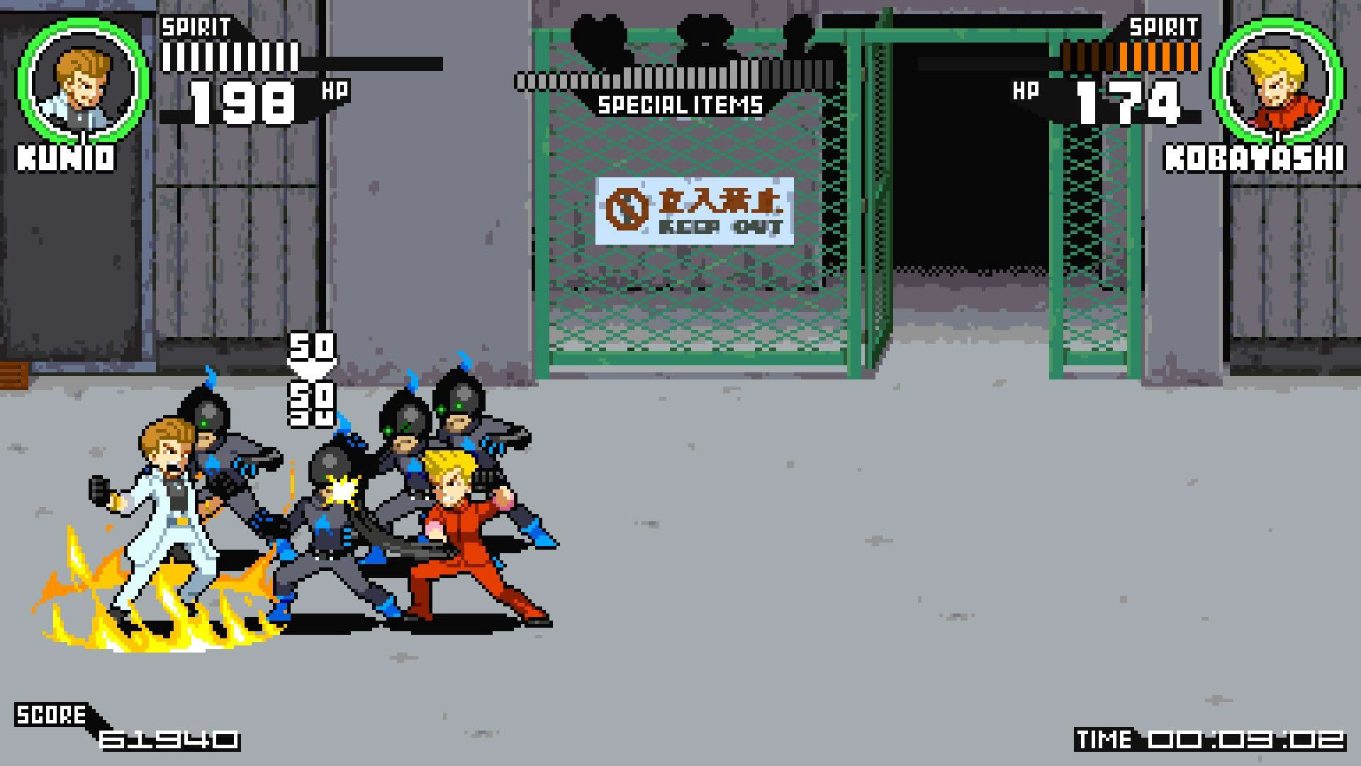 Screenshot for Stay Cool, Kobayashi-san!: A River City Ransom Story
